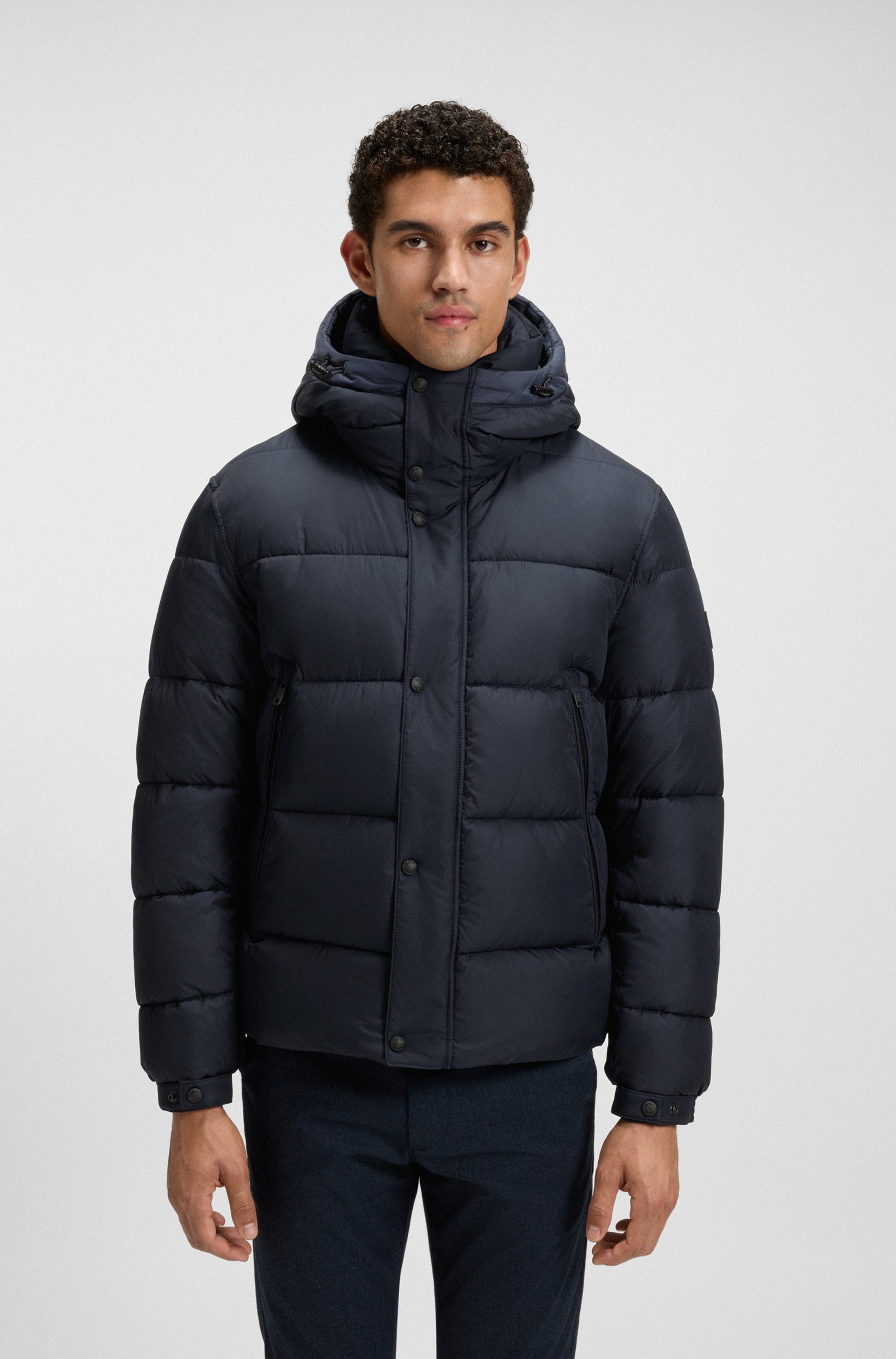 BOSS ORANGE Steppjacke "Omaris", mit Kapuze, mit Reißverschlusstaschen günstig online kaufen