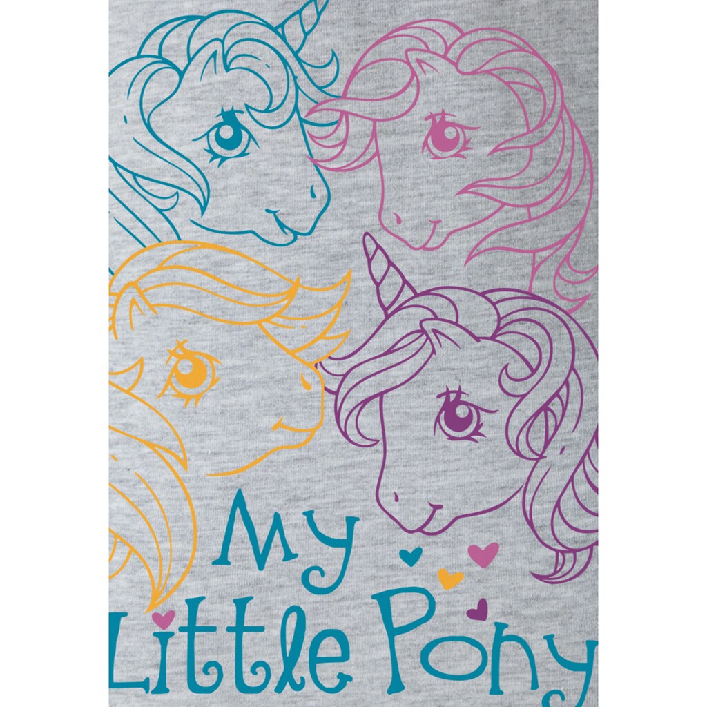 LOGOSHIRT T-Shirt »My Little Pony - Heads«, mit niedlichem Frontdruck