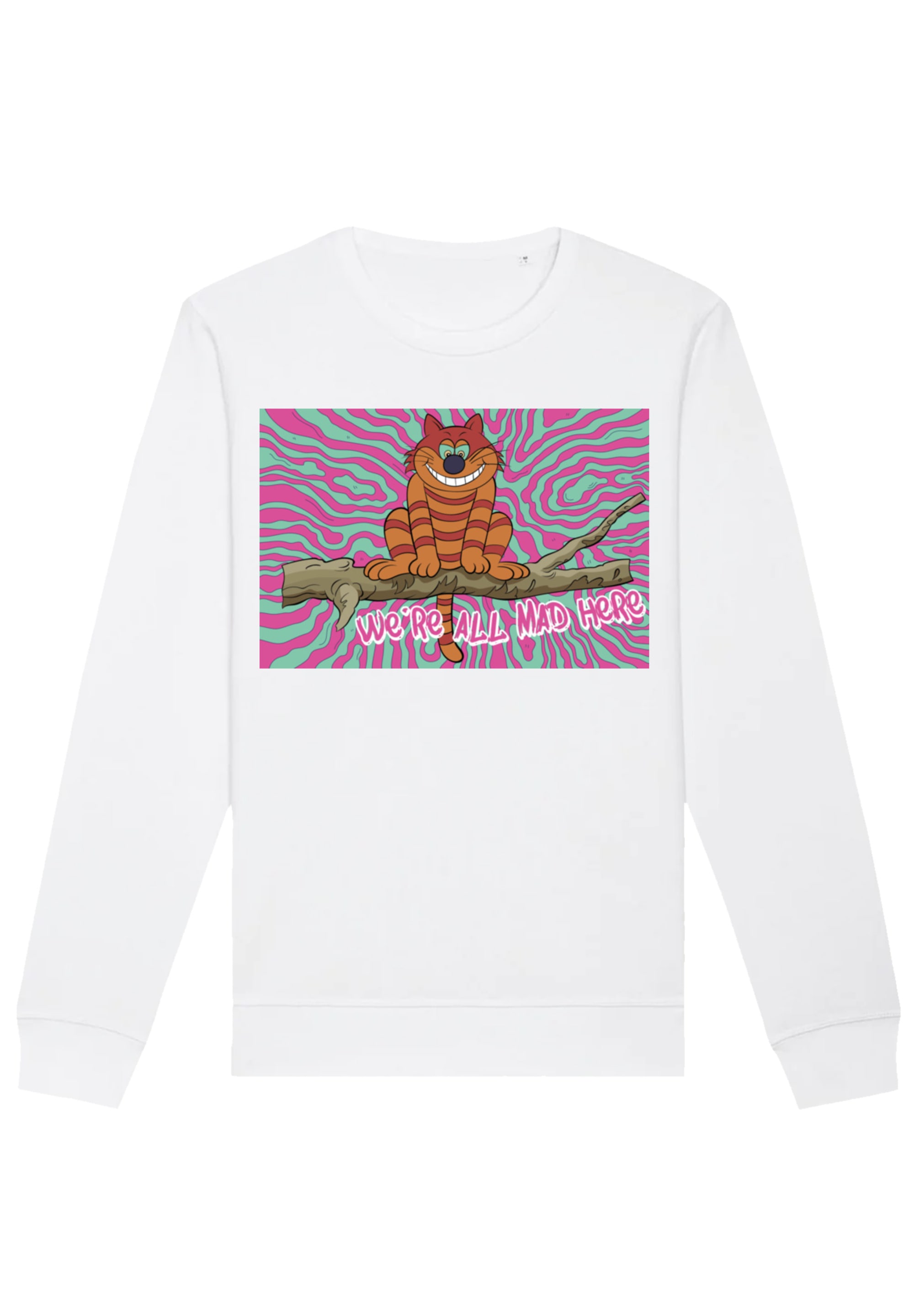 F4NT4STIC Sweatshirt "Alice Im Wunderland Cheshire Cat", Premium Qualität günstig online kaufen