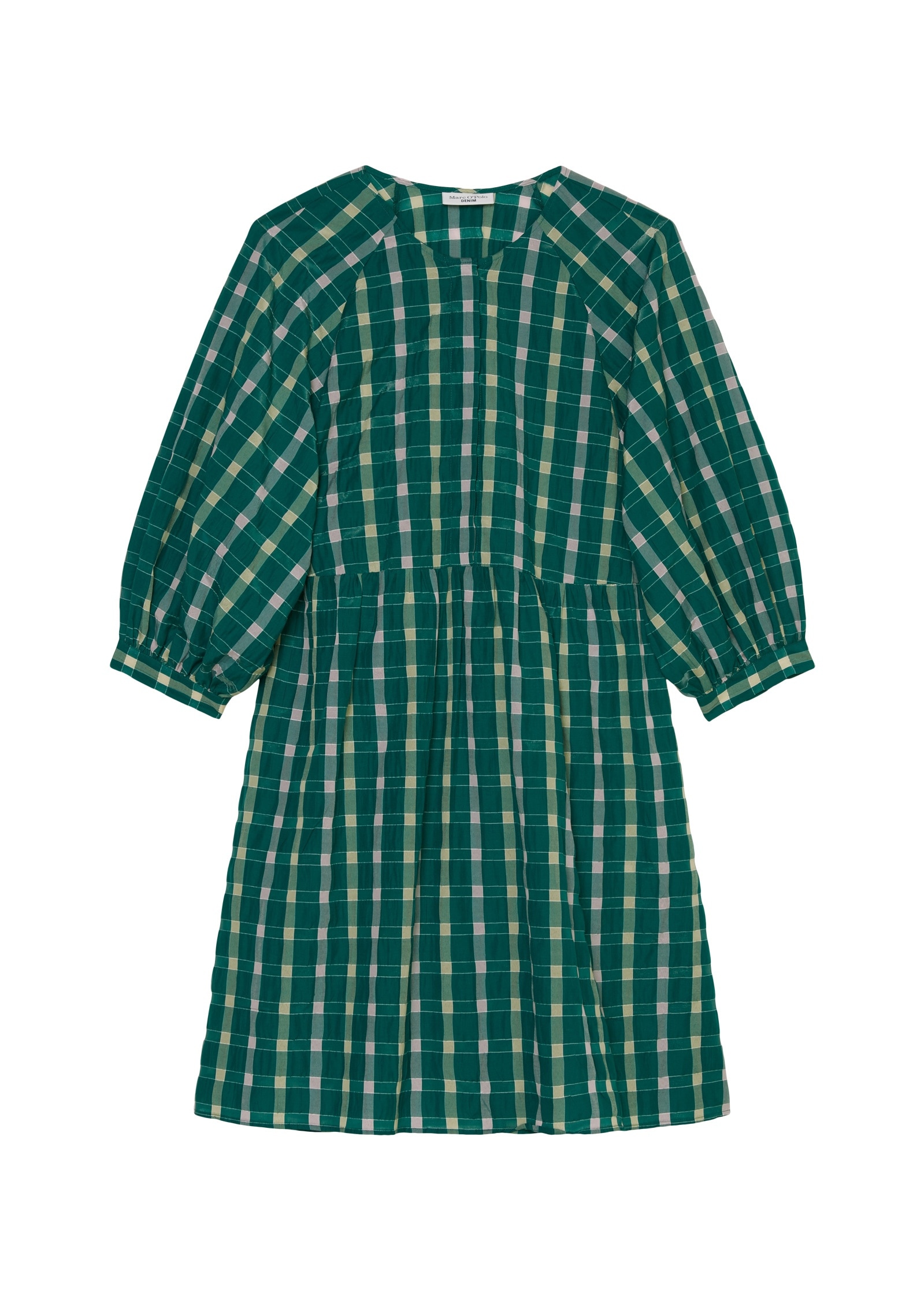 Marc O'Polo DENIM Minikleid »aus kariertem Seersucker«