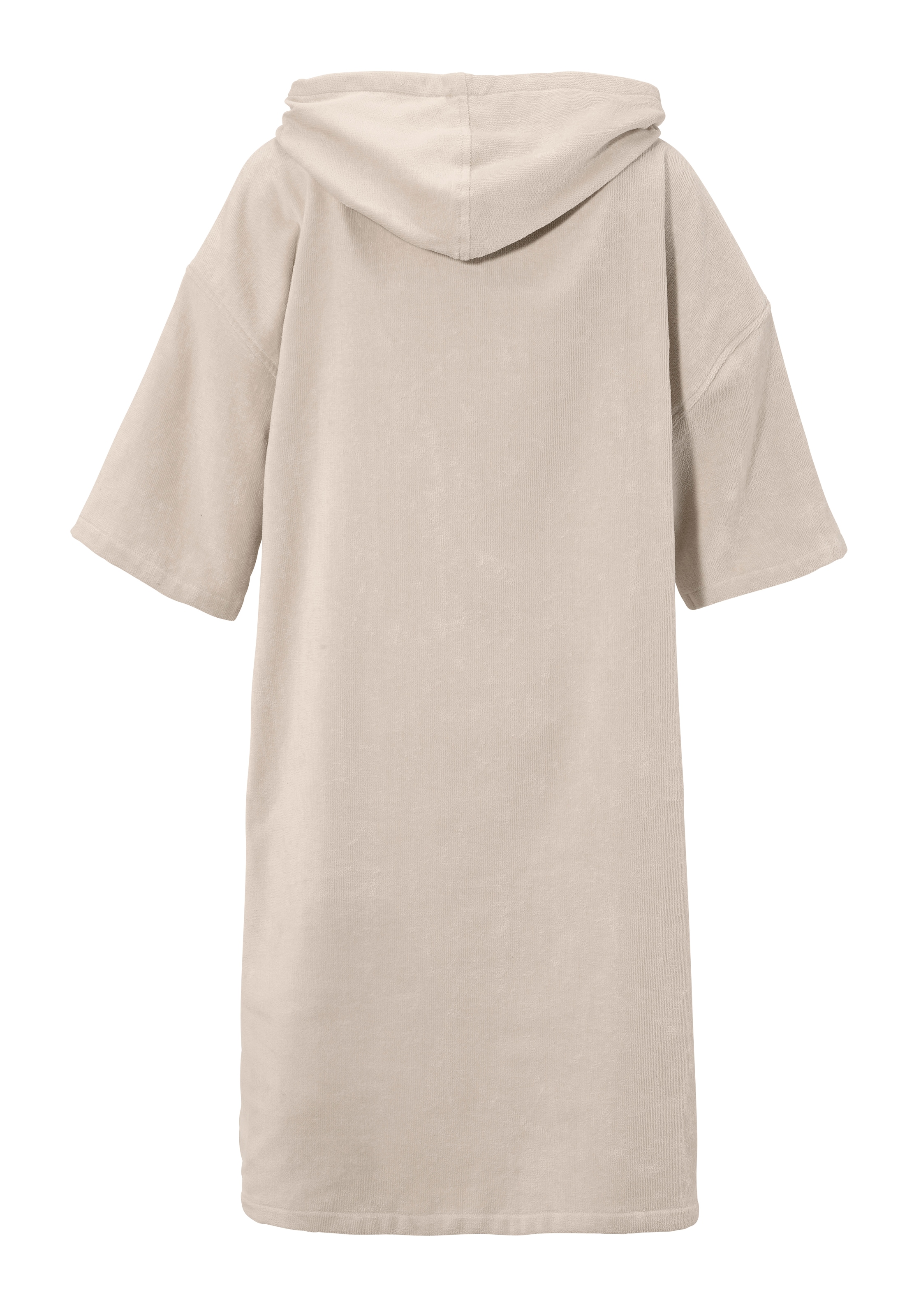 KangaROOS Badeponcho »Summer, ideal für Sauna, Spa & im Urlaub, Damen & Herren«, (1 St.), Surfponcho, mit Bauchtasche, 100% Baumwolle, Frottee