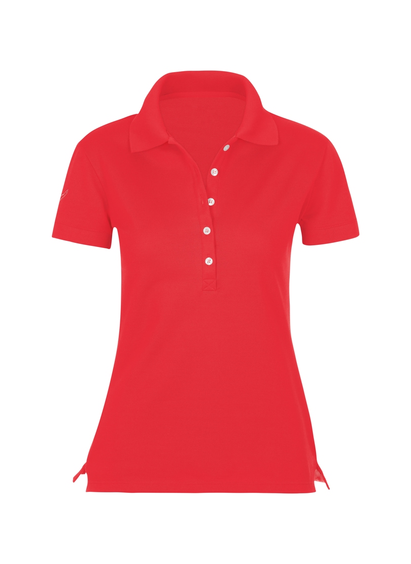 Trigema Poloshirt »TRIGEMA Poloshirt mit Kristallsteinen«, (1 tlg.)