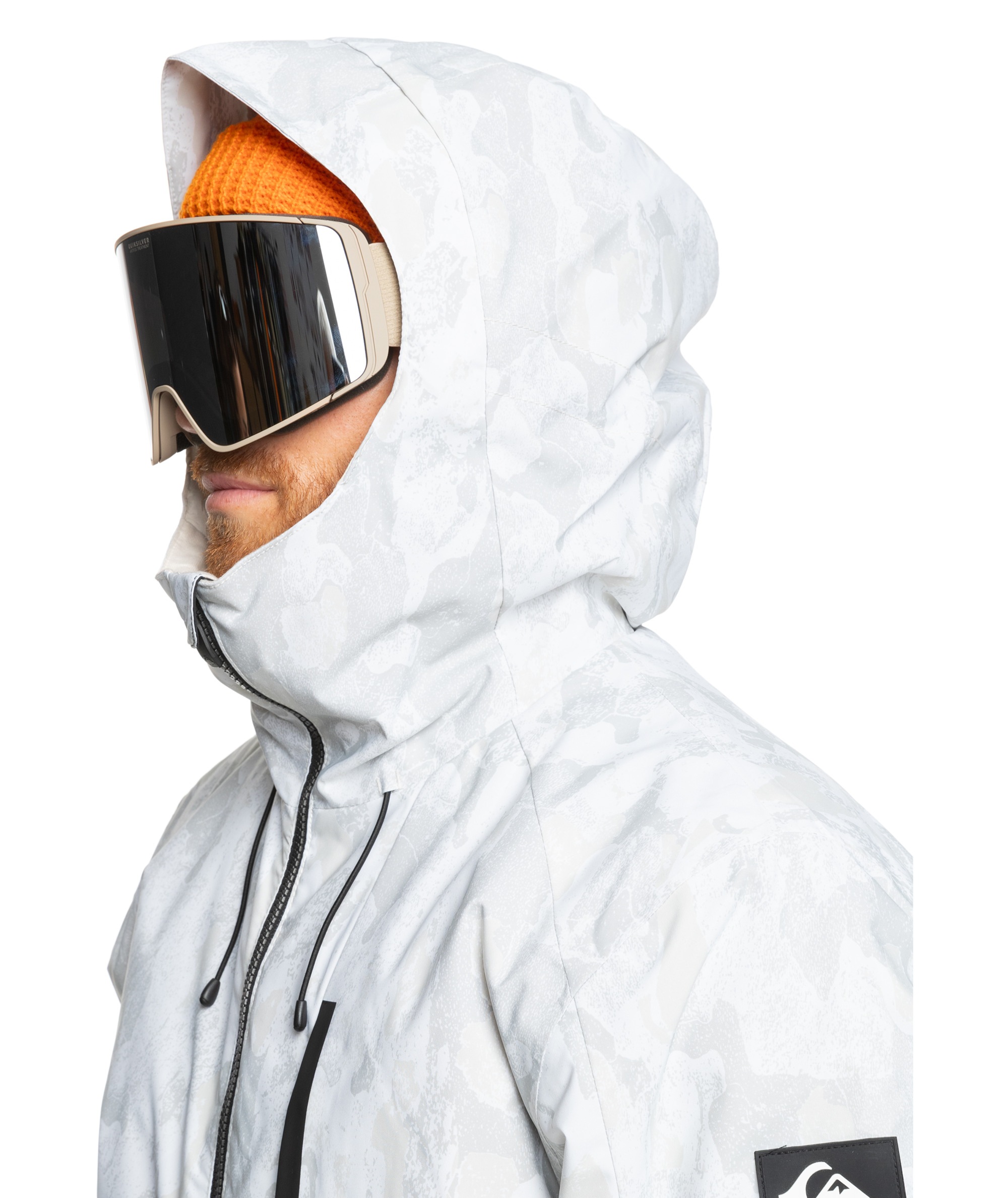 Quiksilver Outdoorjacke »MISHORT SLEEVEION PRINTED BLOCK JK«