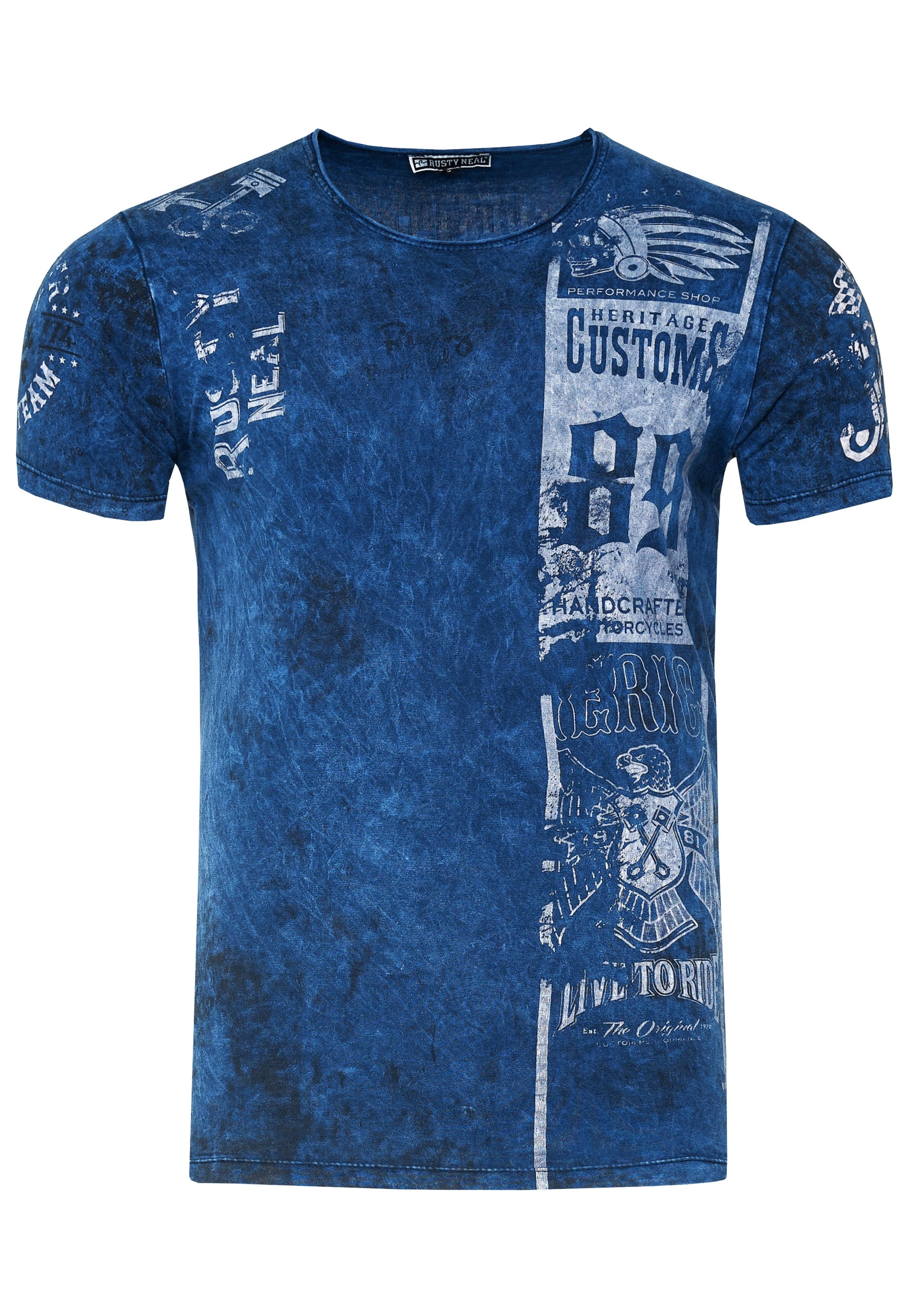 Rusty Neal T-Shirt mit modernem Print