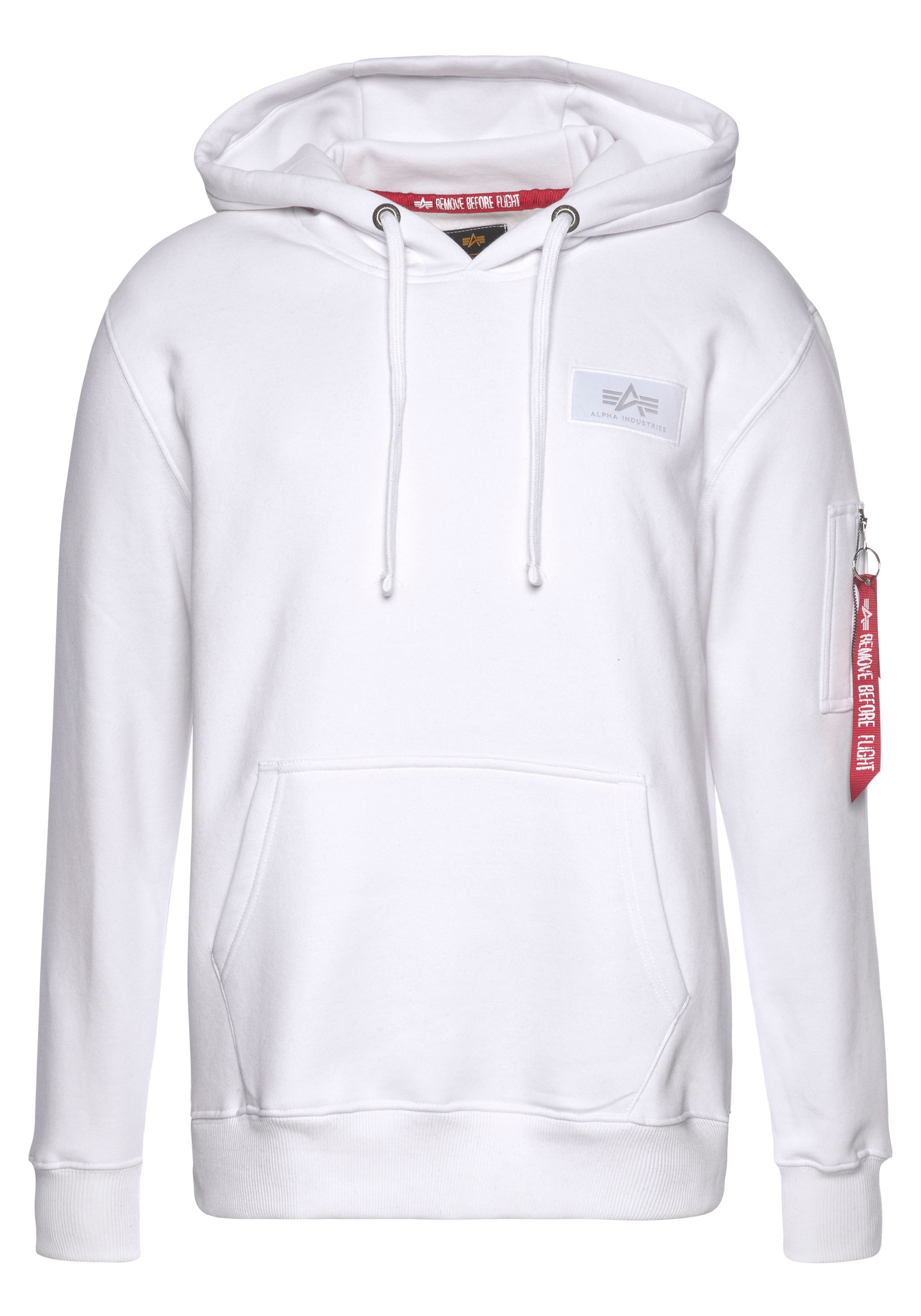 Thumbnail - Alpha Industries Kapuzensweatshirt "BACK PRINT HOODY", Baumwollmischung, regular fit