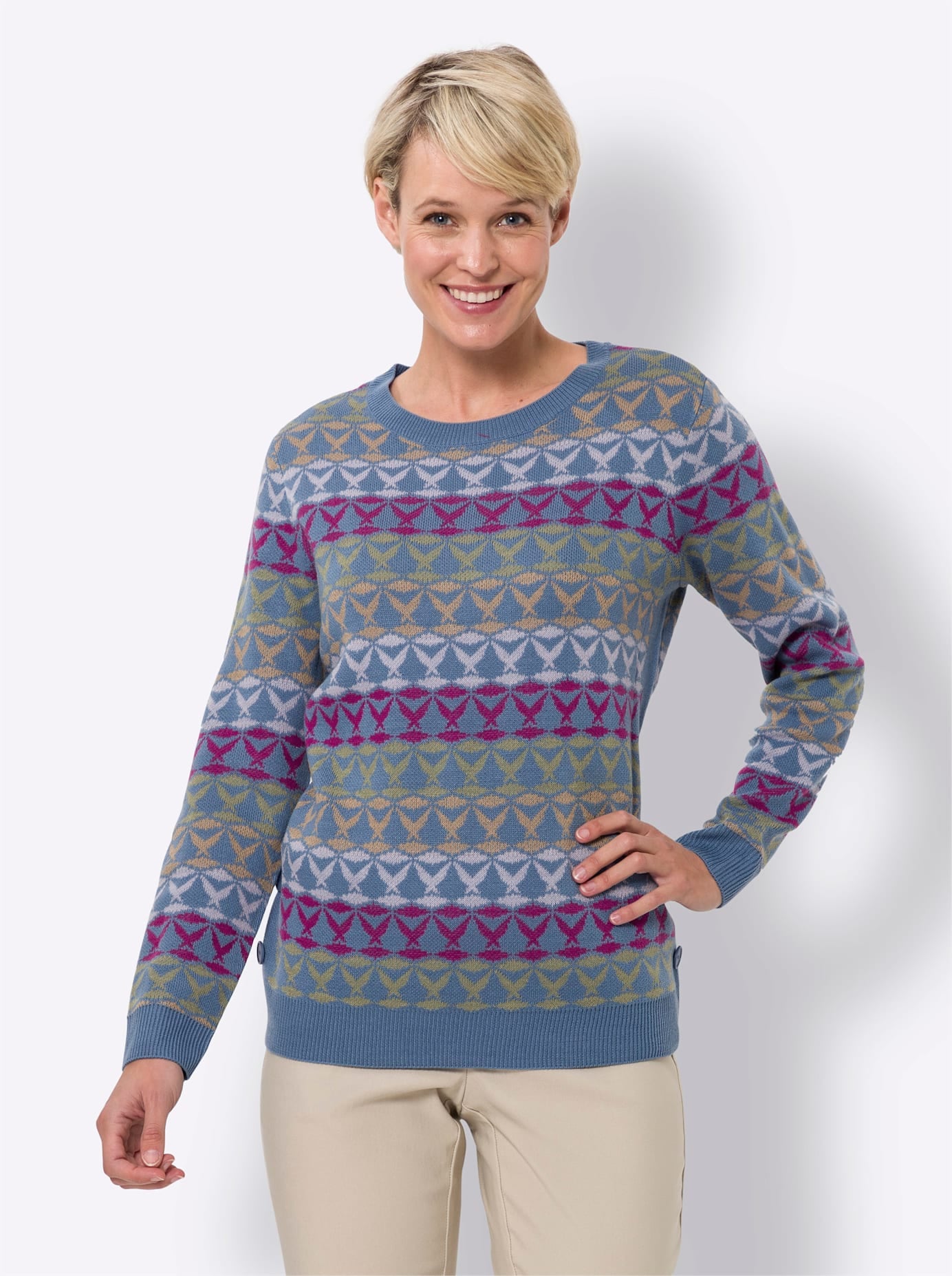 Classic Basics Rundhalspullover »Rundhals-Pullover«
