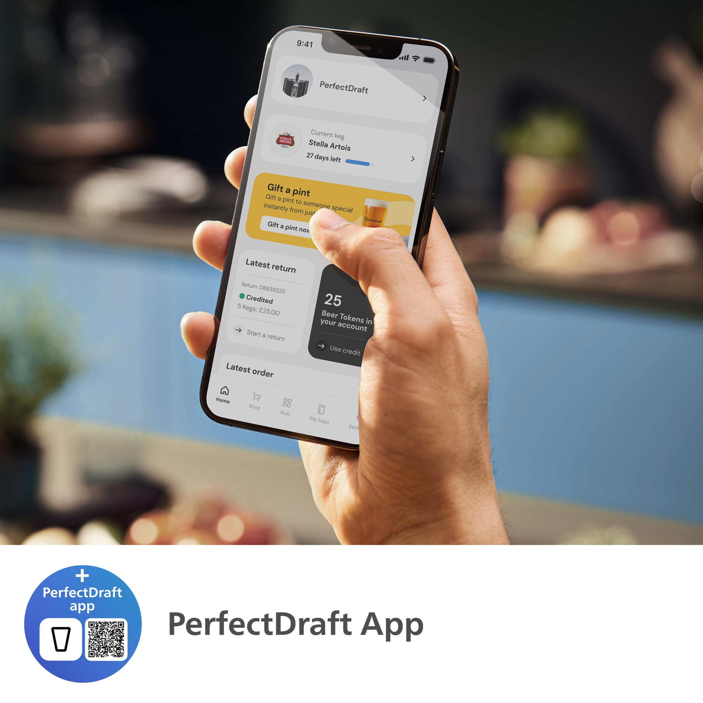 Philips Bierzapfanlage "Perfect Draft 5000 Series HD3761/60" mit 3 Grad Küh günstig online kaufen