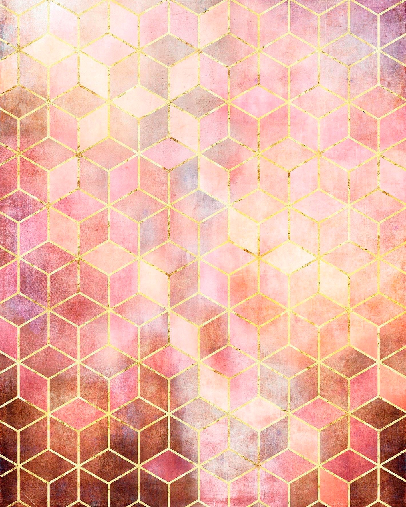 Komar Vliestapete »Mosaik Rosso« 200x250 cm ...