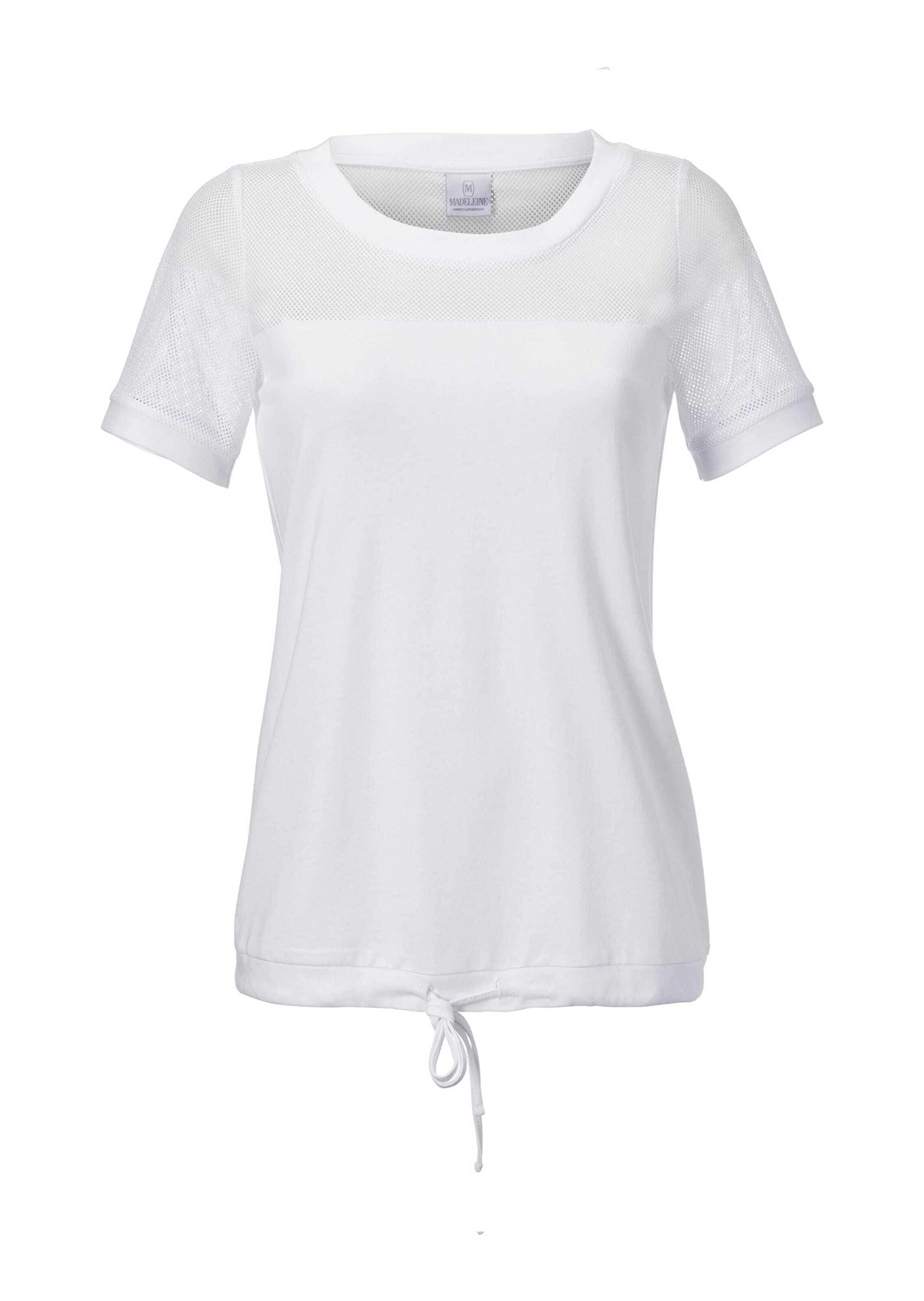 MADELEINE Kurzarmshirt "Shirt Shirt mit Netz-Details" günstig online kaufen