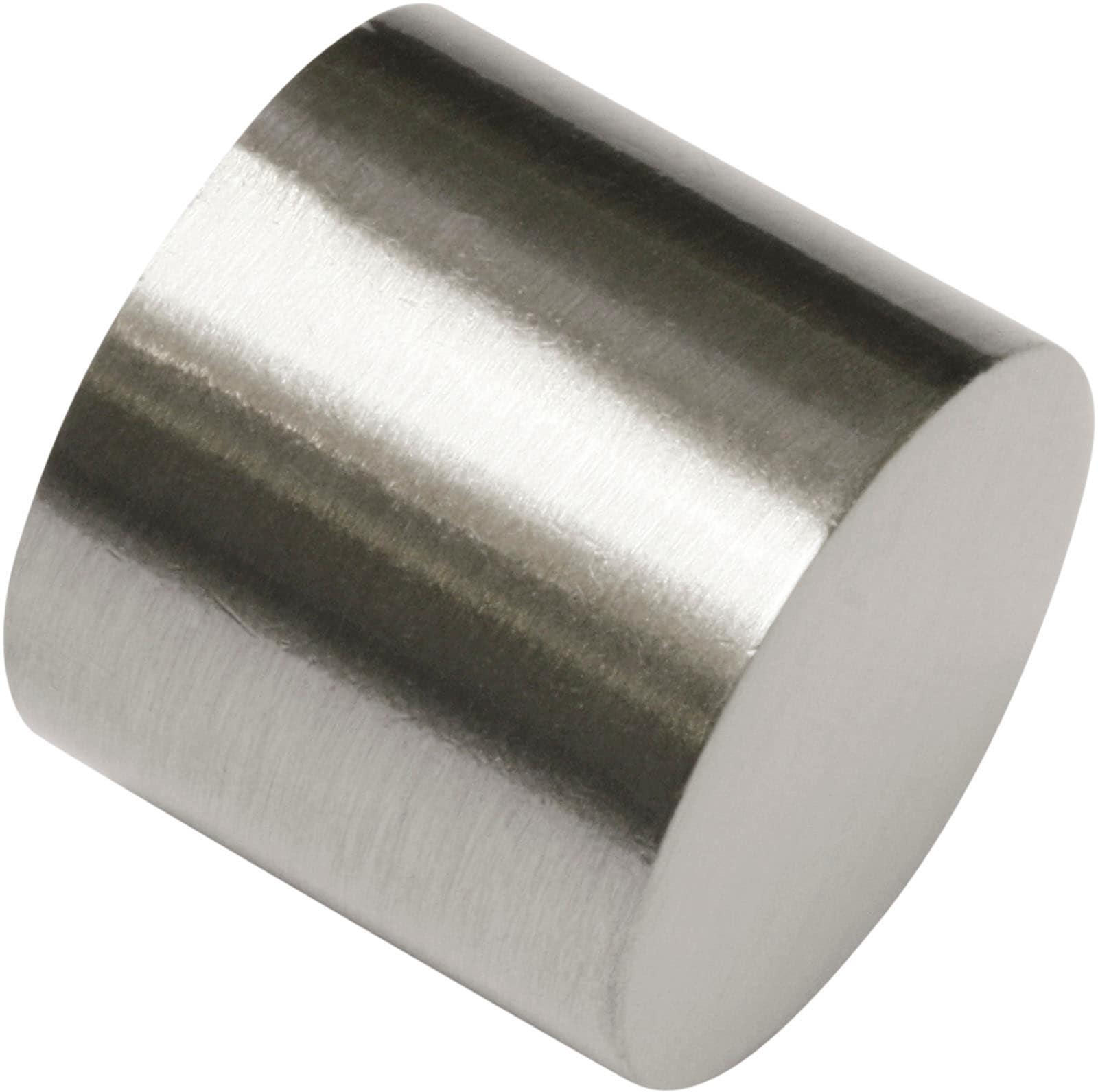 Gardinia Weiß Endkappe Zu Stilprogramm Chicago, Ø 20 Mm Edelstahloptik Gardinenstangen & Zubehör - Image 2
