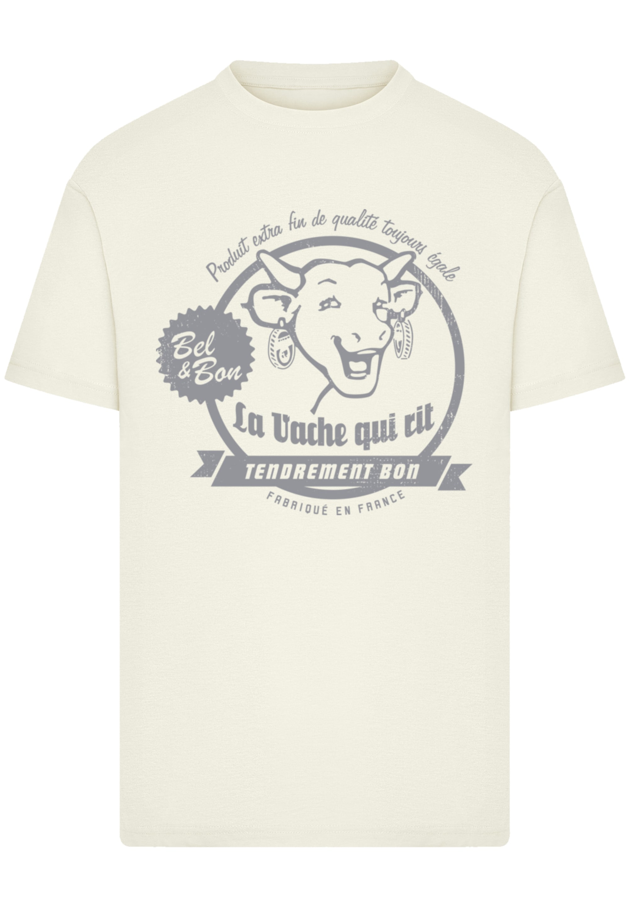 F4NT4STIC T-Shirt »The Laughing Cow Produit Extra Fin«, Premium Qualität