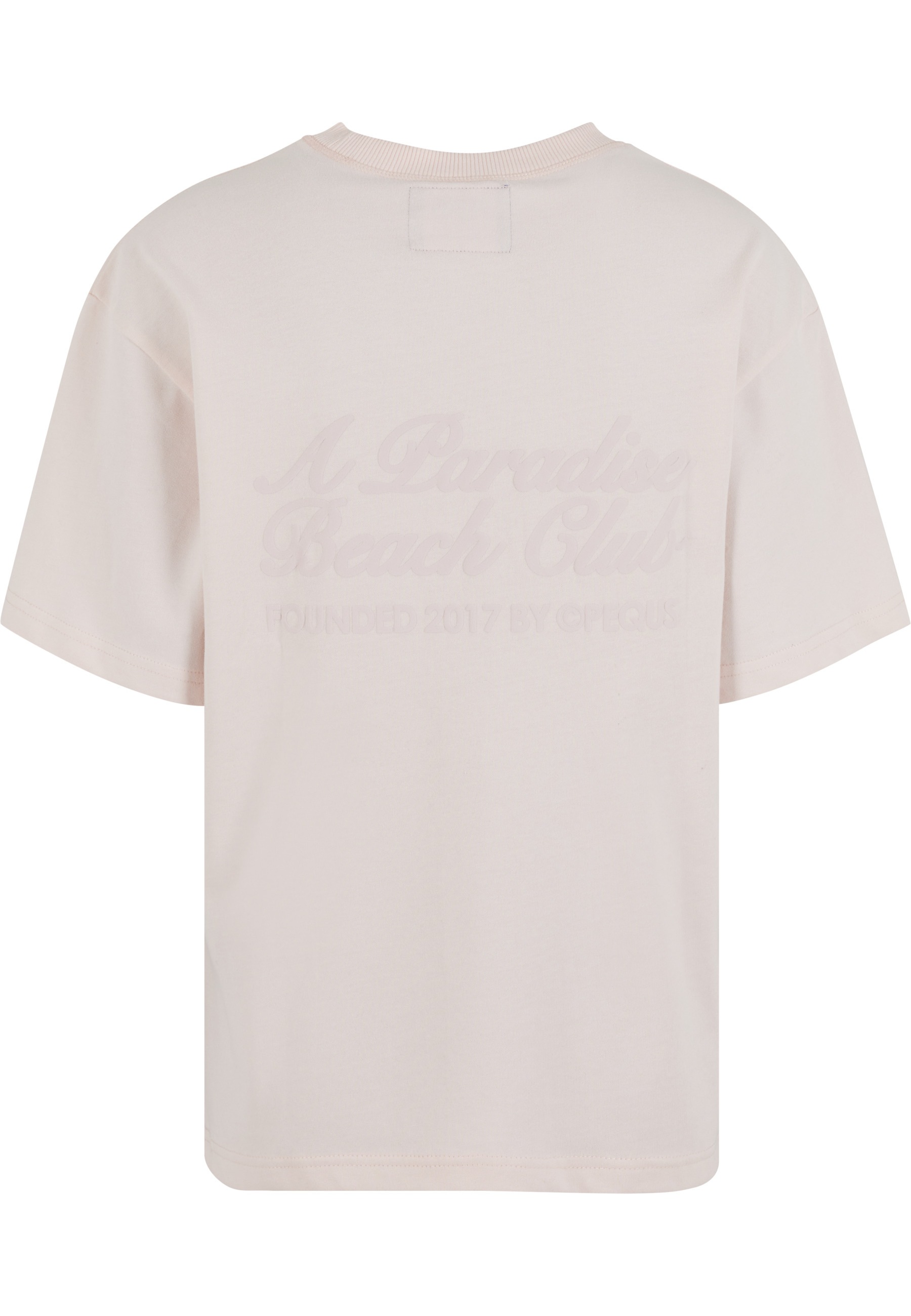 PEQUS Shirttop »PEQUS PEQUS A Paradise Beach Club Back Logo Shirt«