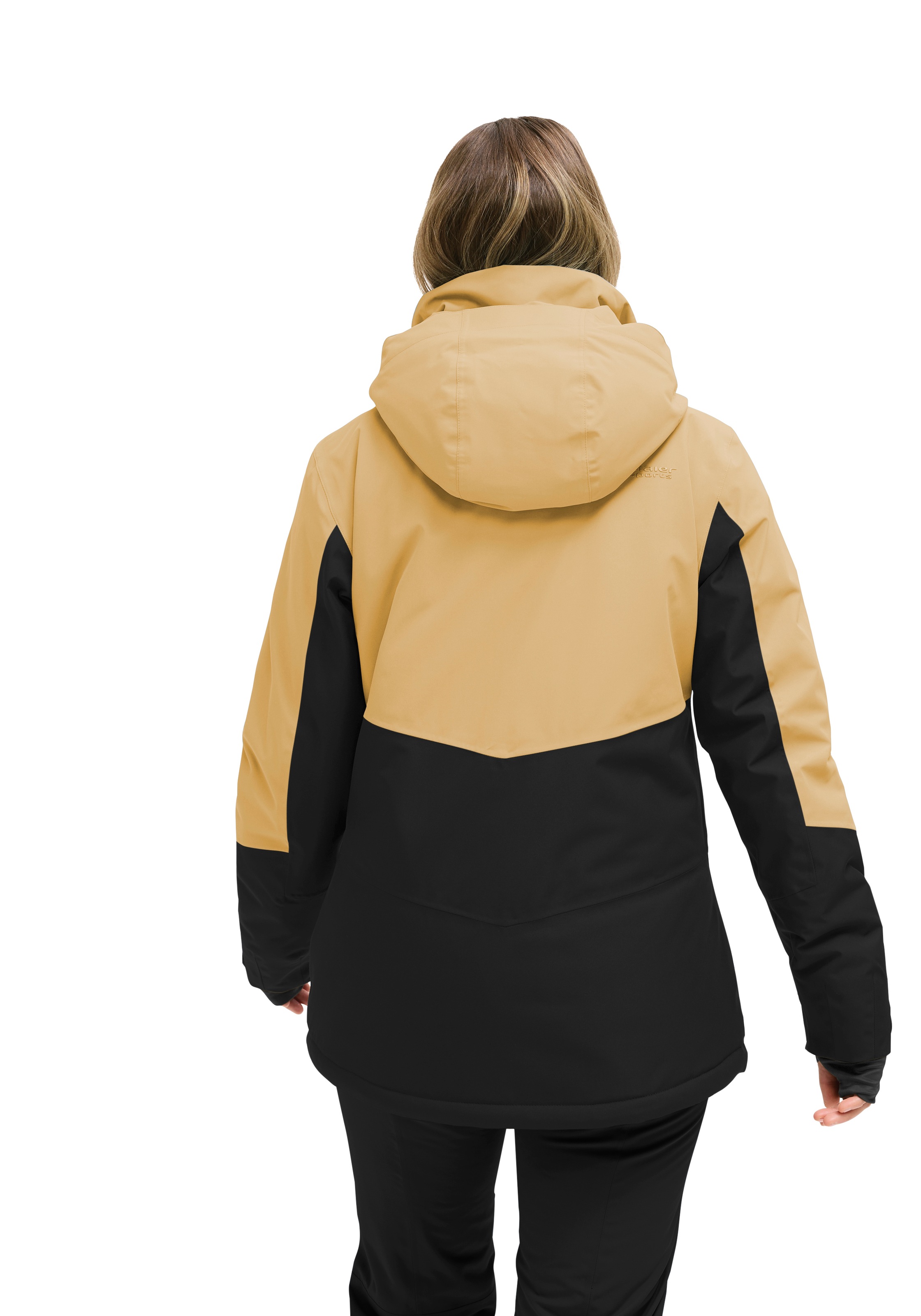 Maier Sports Skijacke »Poiana« Damen Winterjacke wasserdicht, mit RV-Taschen und Kapuze