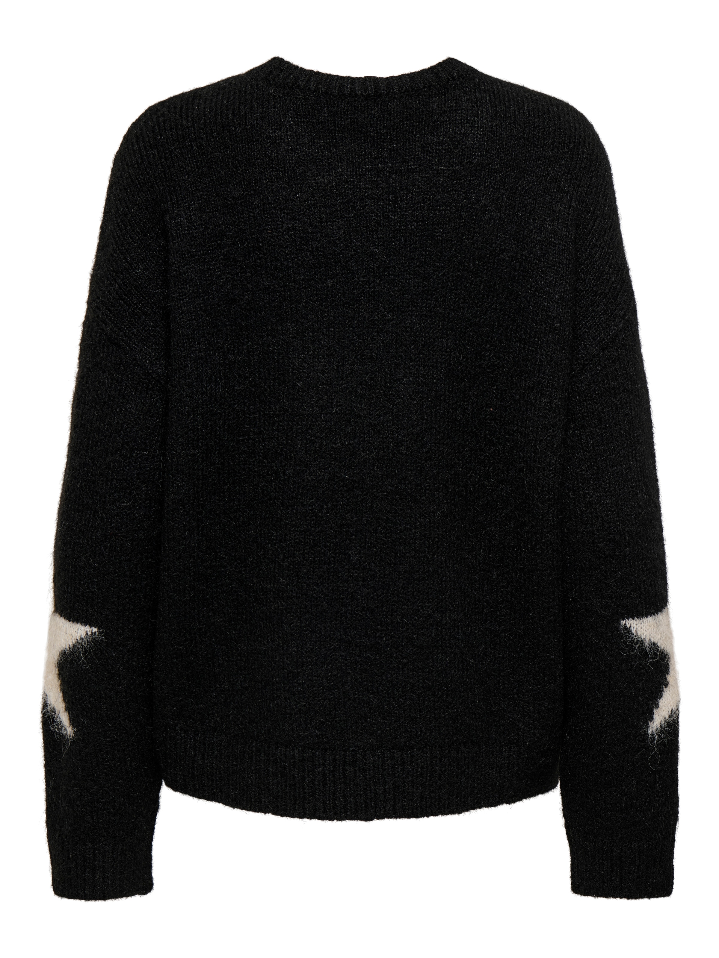 ONLY Strickpullover »ONLAZU LS STAR O-NECK KNT«