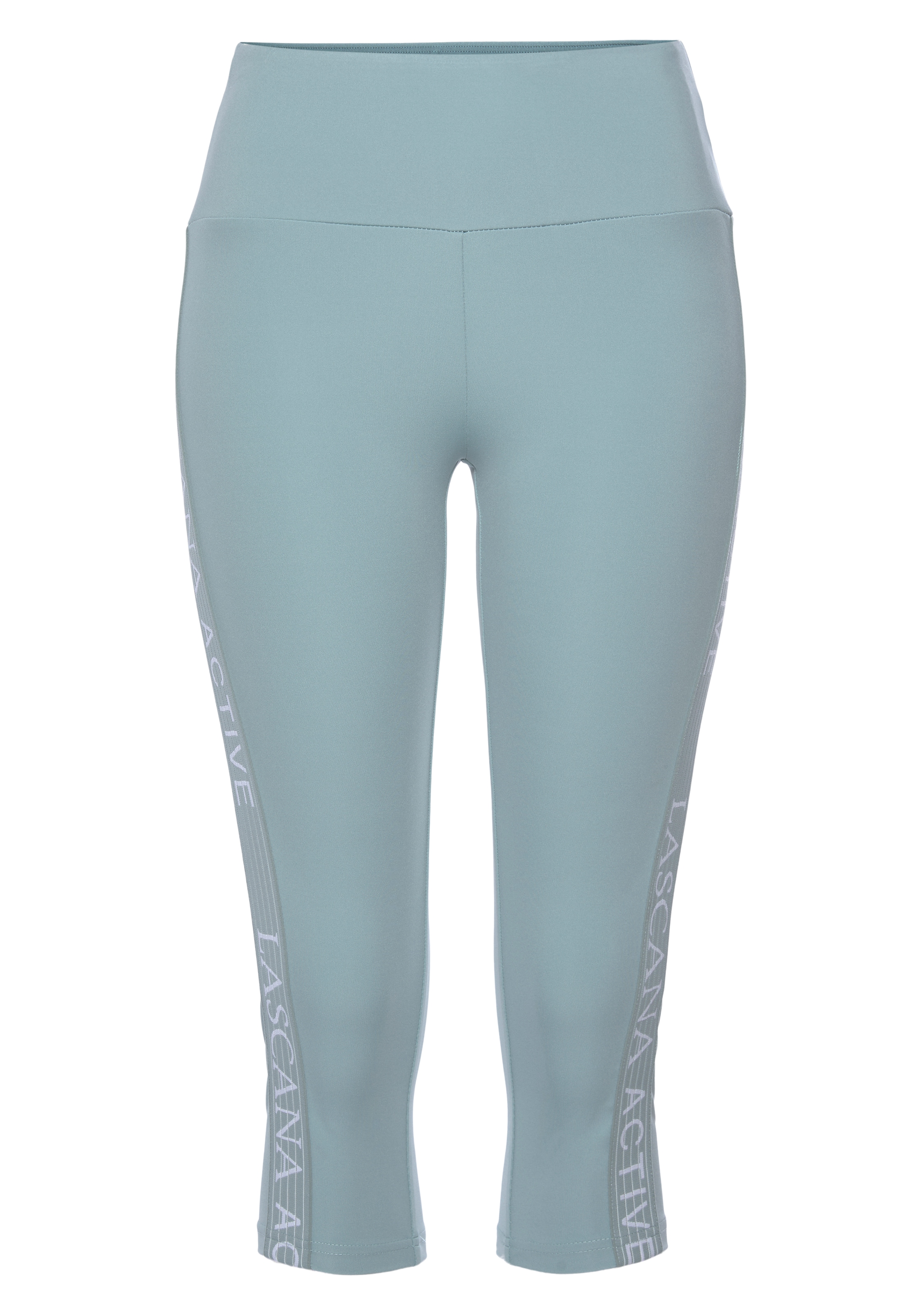 LASCANA ACTIVE Caprileggings, mit seitlichem Logotape günstig online kaufen