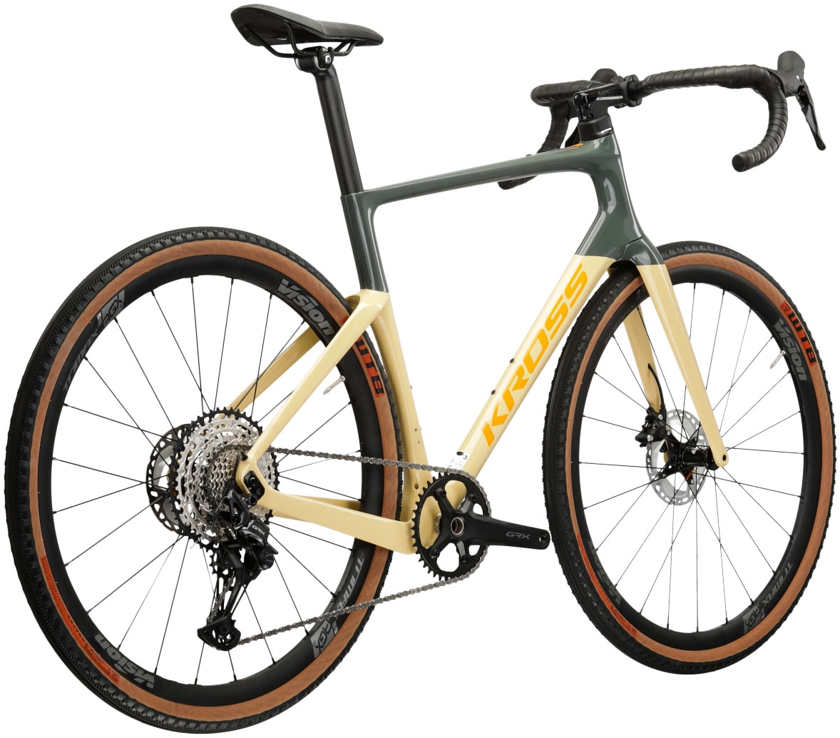 Kross Gravelbike »KROSS Gravelbike Esker RS 1.0 28" grau«, 12 Gang, Shimano, GRX RX822 Schaltwerk, Kettenschaltung