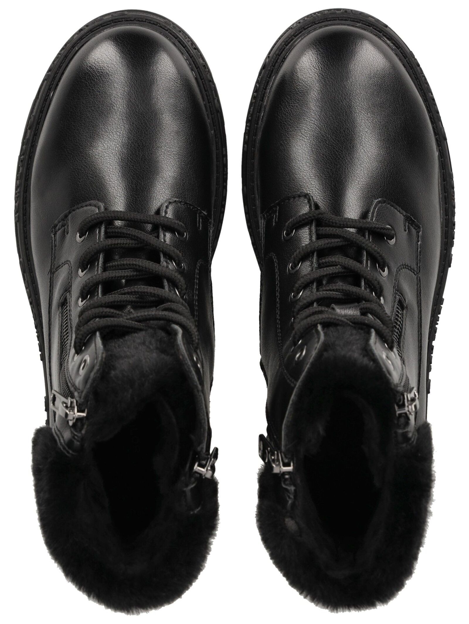 TOM TAILOR Schnürstiefelette »Tom Tailor Stiefelette Lederimitat/Textil«