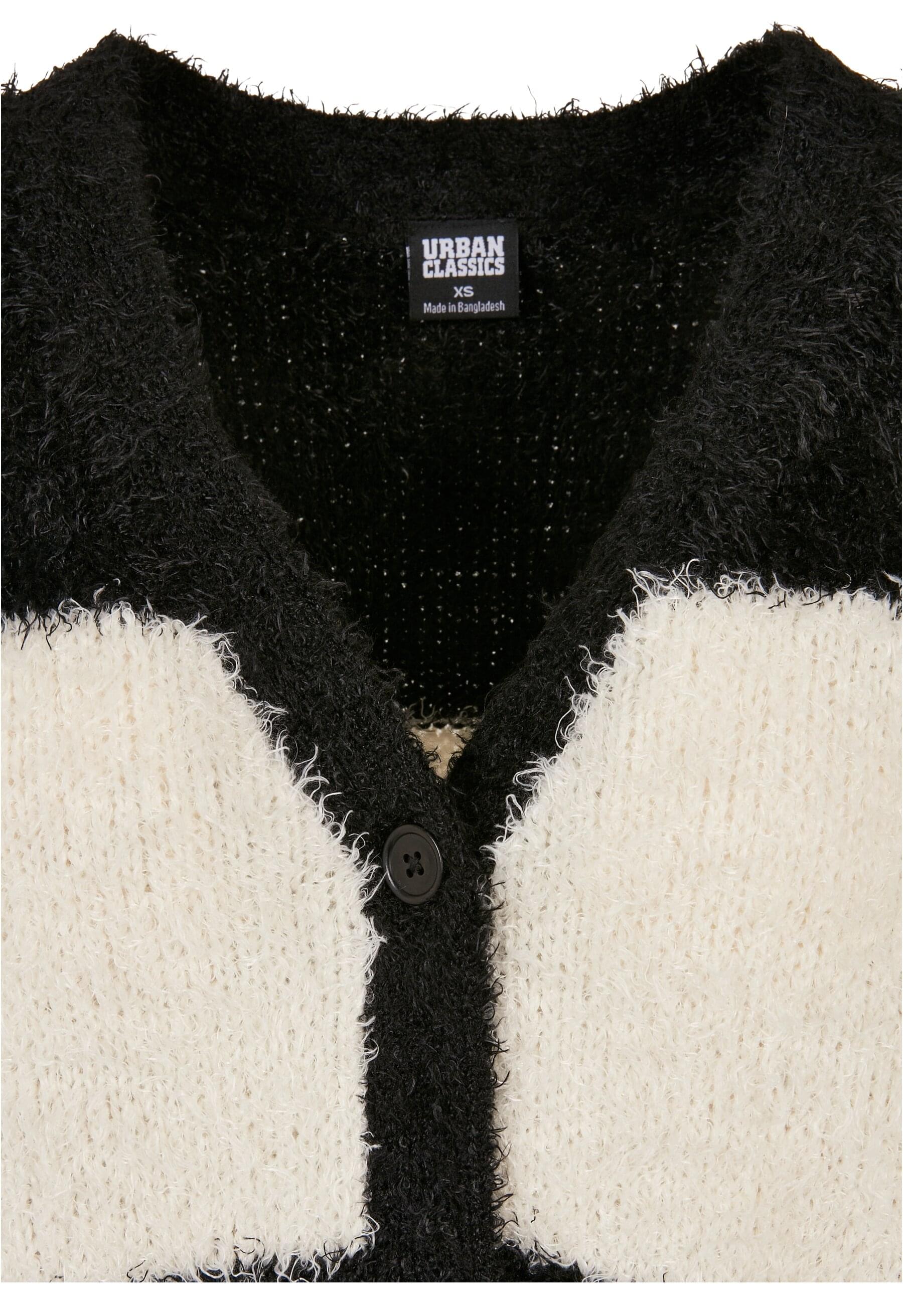 Thumbnail - URBAN CLASSICS Strickjacke "Urban Classics Damen Ladies Short Oversized Feather Cardigan"