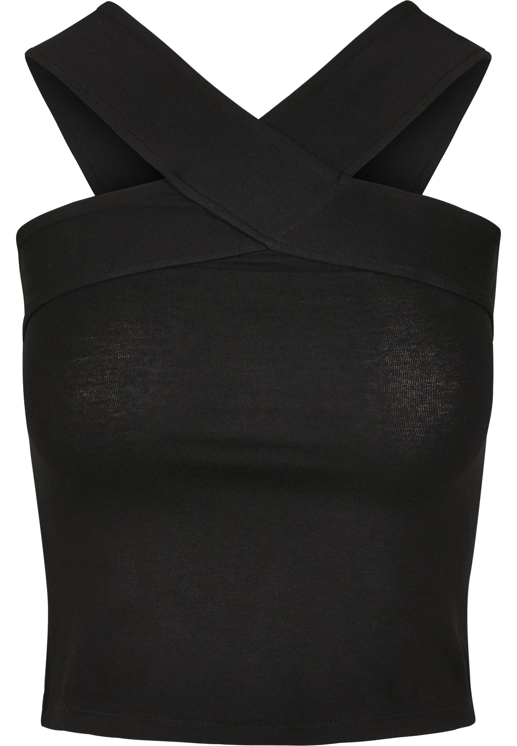 URBAN CLASSICS Yoga & Relax Shirt "Urban Classics Damen Ladies Cross Top" 1 Stk.