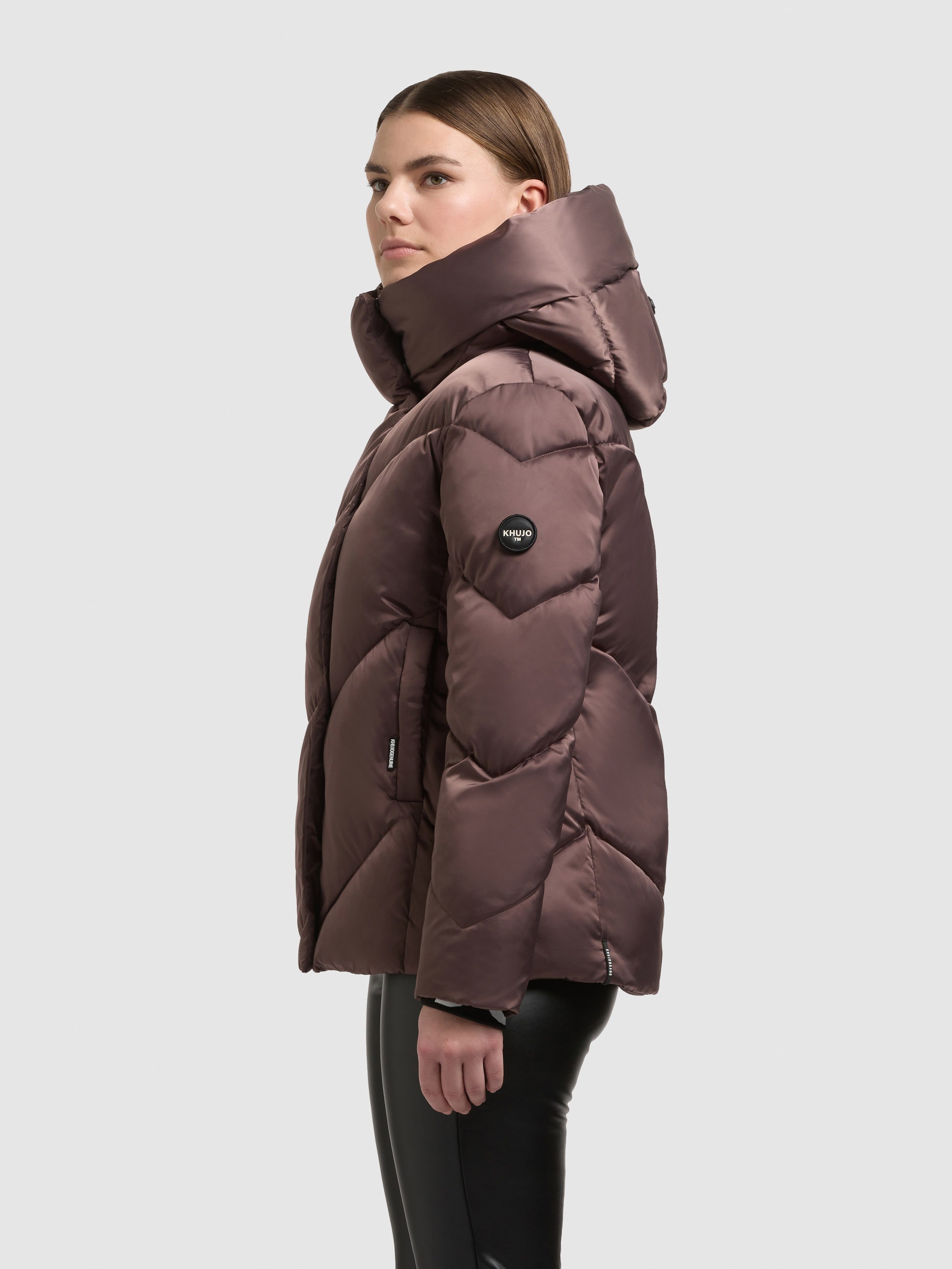 khujo Steppjacke »OLSA2« mit Kapuze