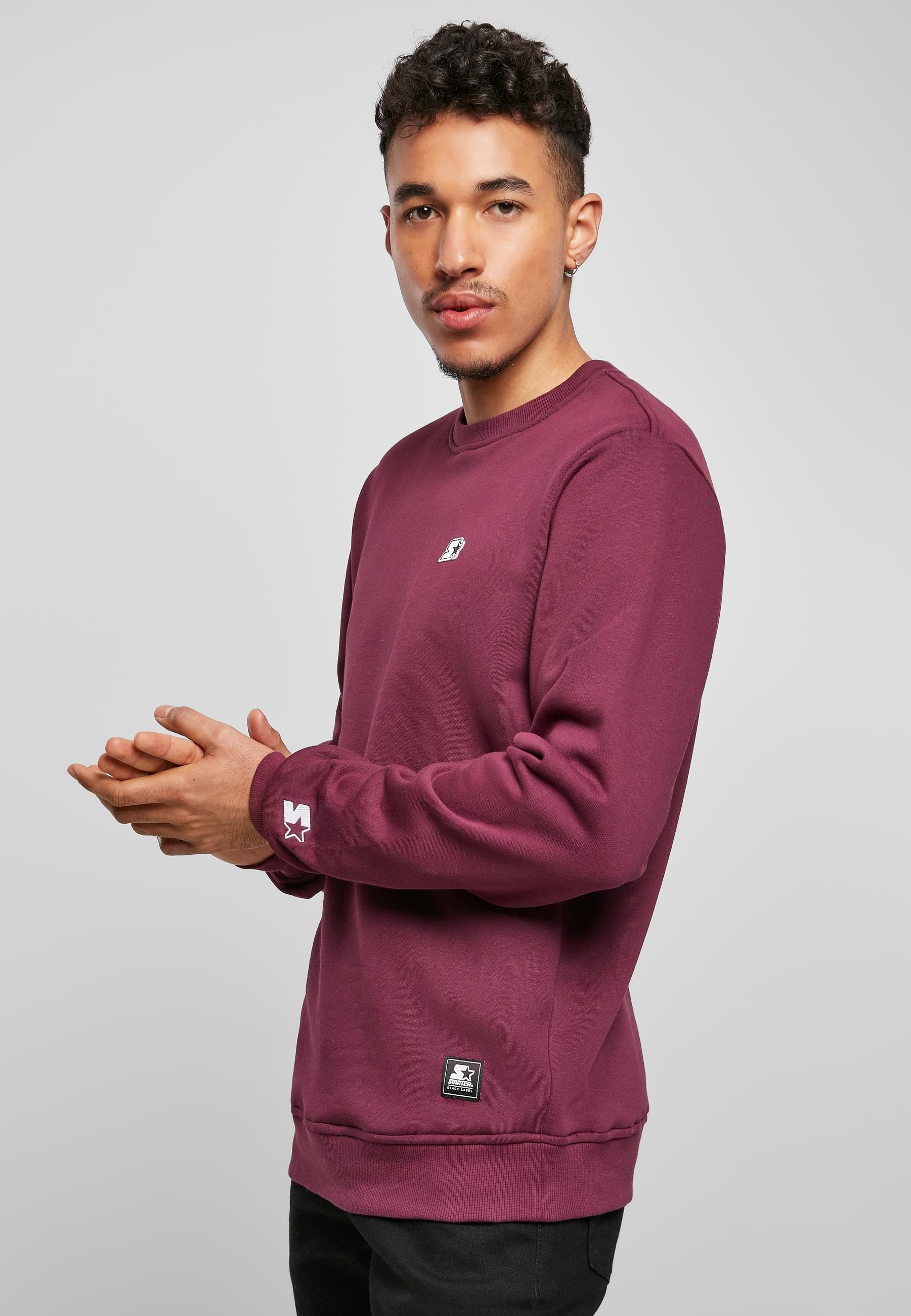 Starter Black Label Rundhalspullover »Starter Black Label Herren Starter Essential Crewneck«, (1 tlg.)