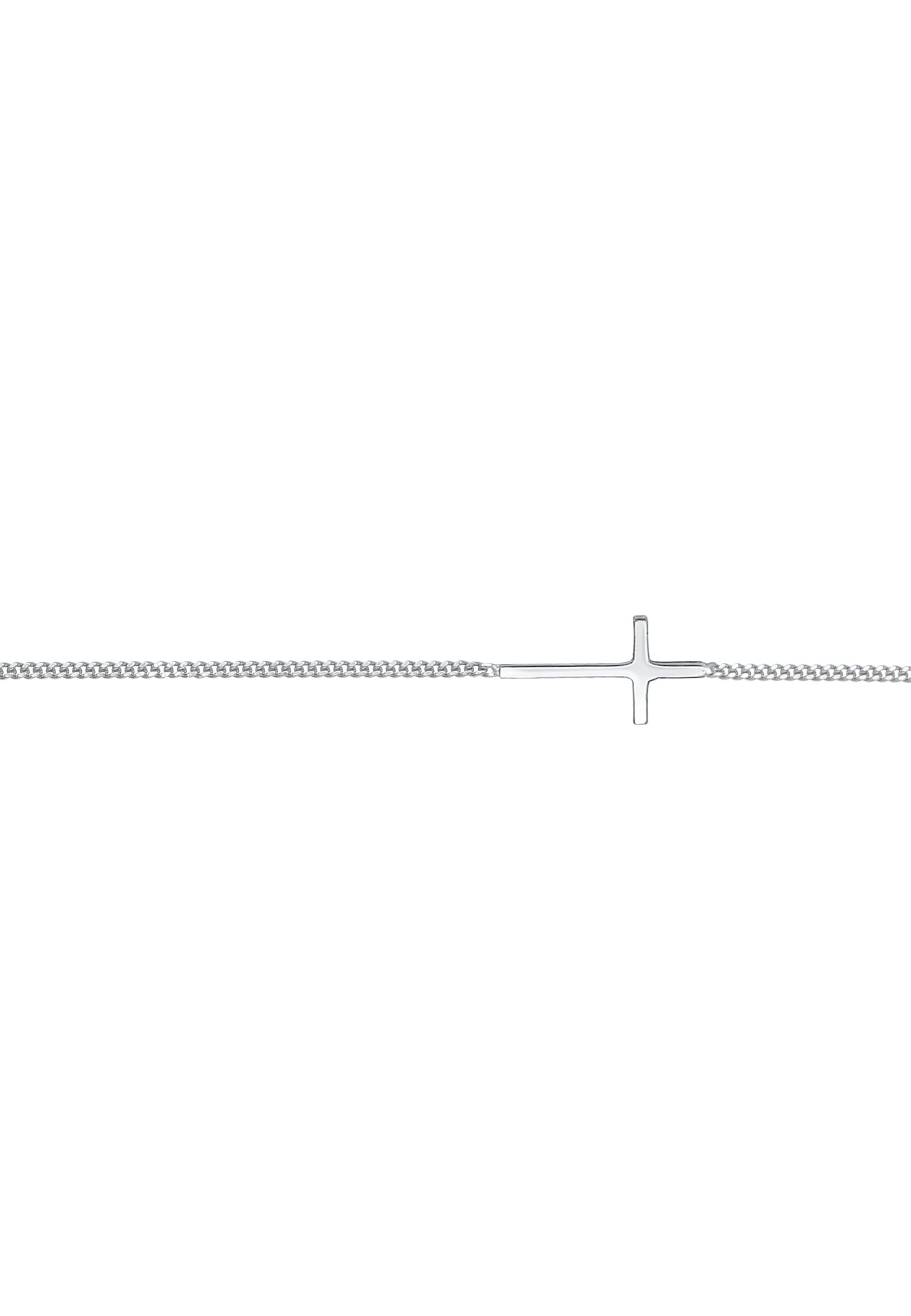 Elli Choker »Halskette Choker Kreuz Symbol Trend 925 Silber«