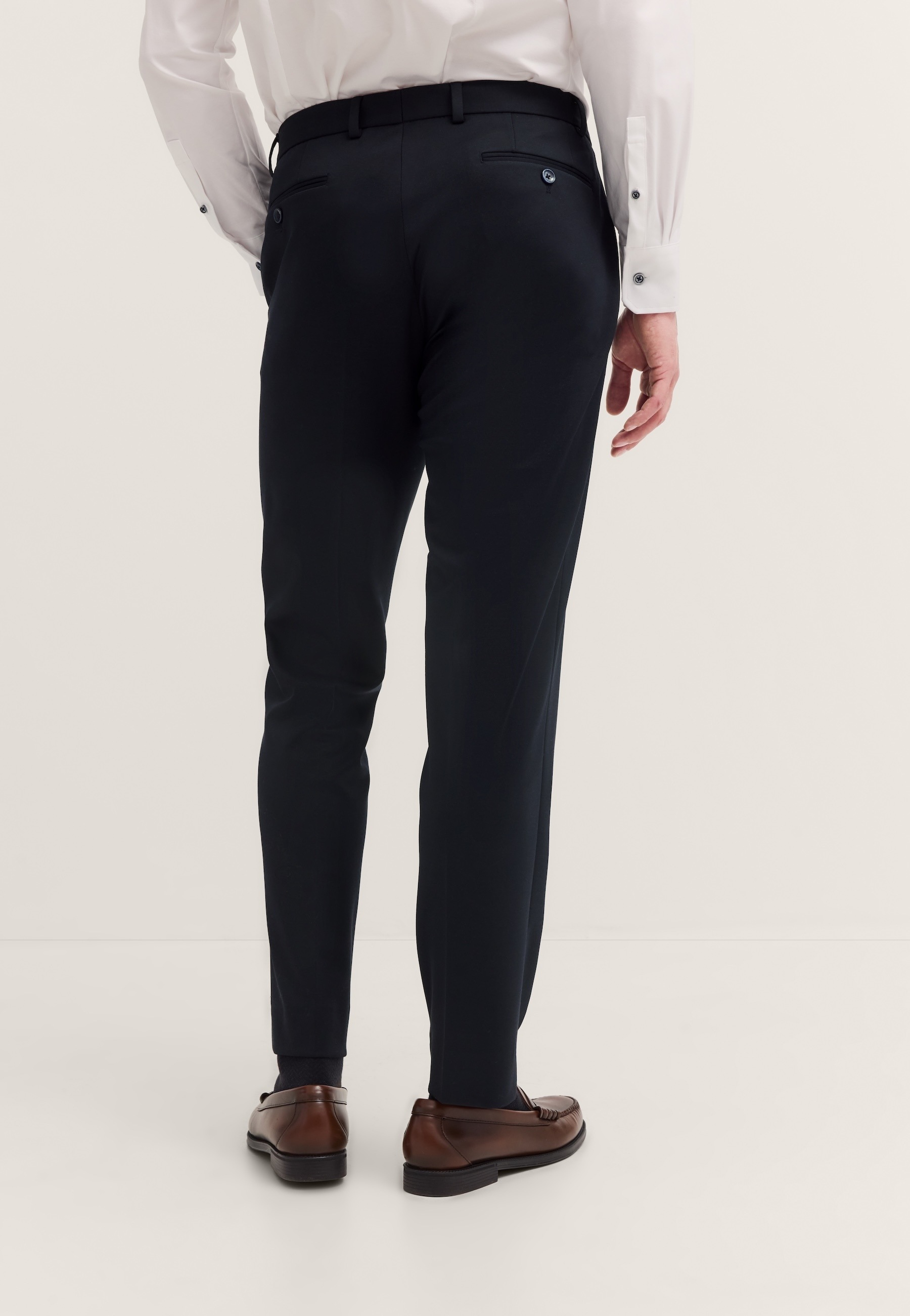 bugatti Anzughose "Regular Fit" Jersey-Artikel mit Stretch günstig online kaufen