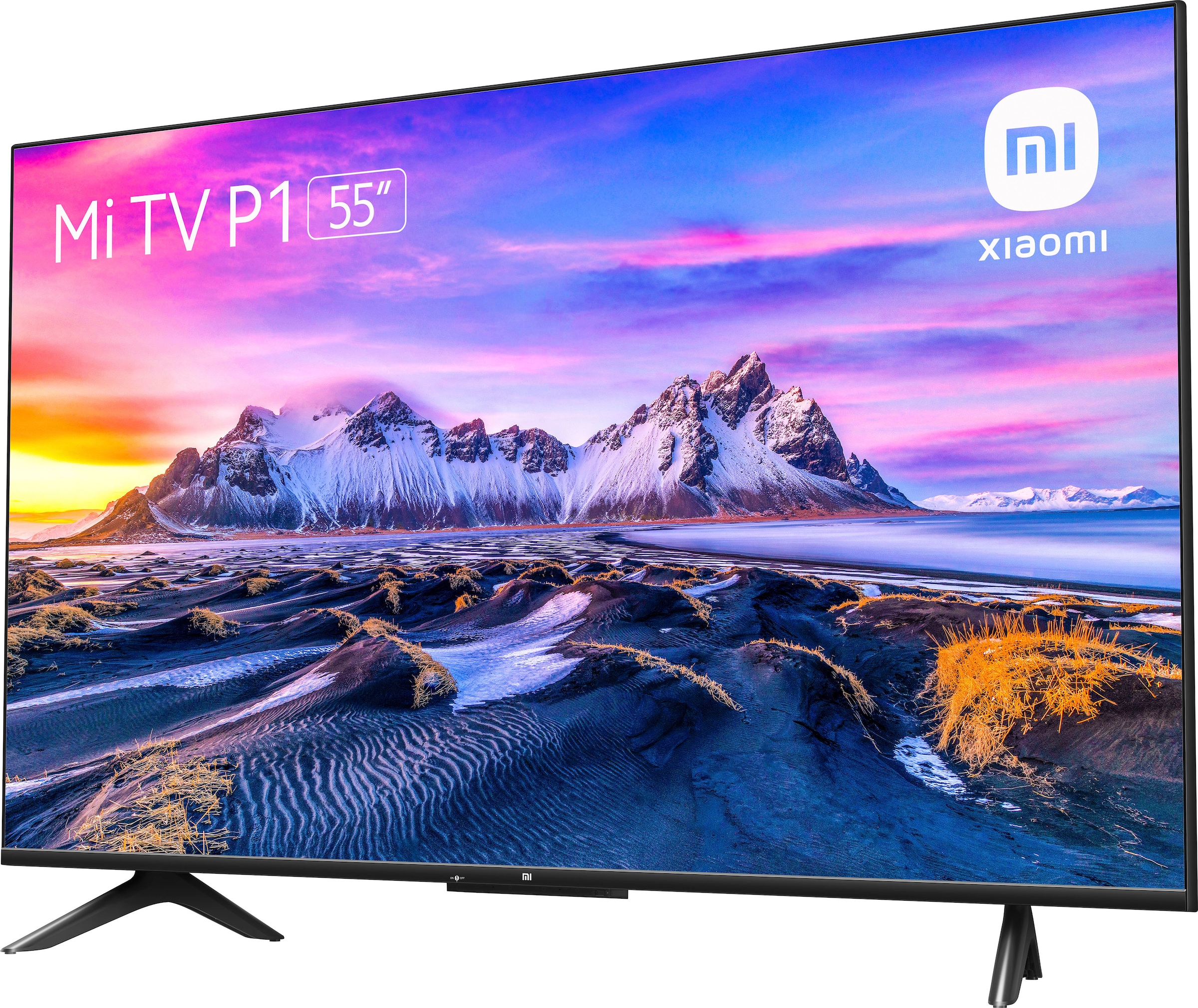 Xiaomi LED-Fernseher »L55M6-6AEU«, 138 cm/55 Zoll, 4K Ultra HD, Smart-TV-Android TV, Dolby Vision®, HDR10+, Xiaomi P1 55 Zoll TV