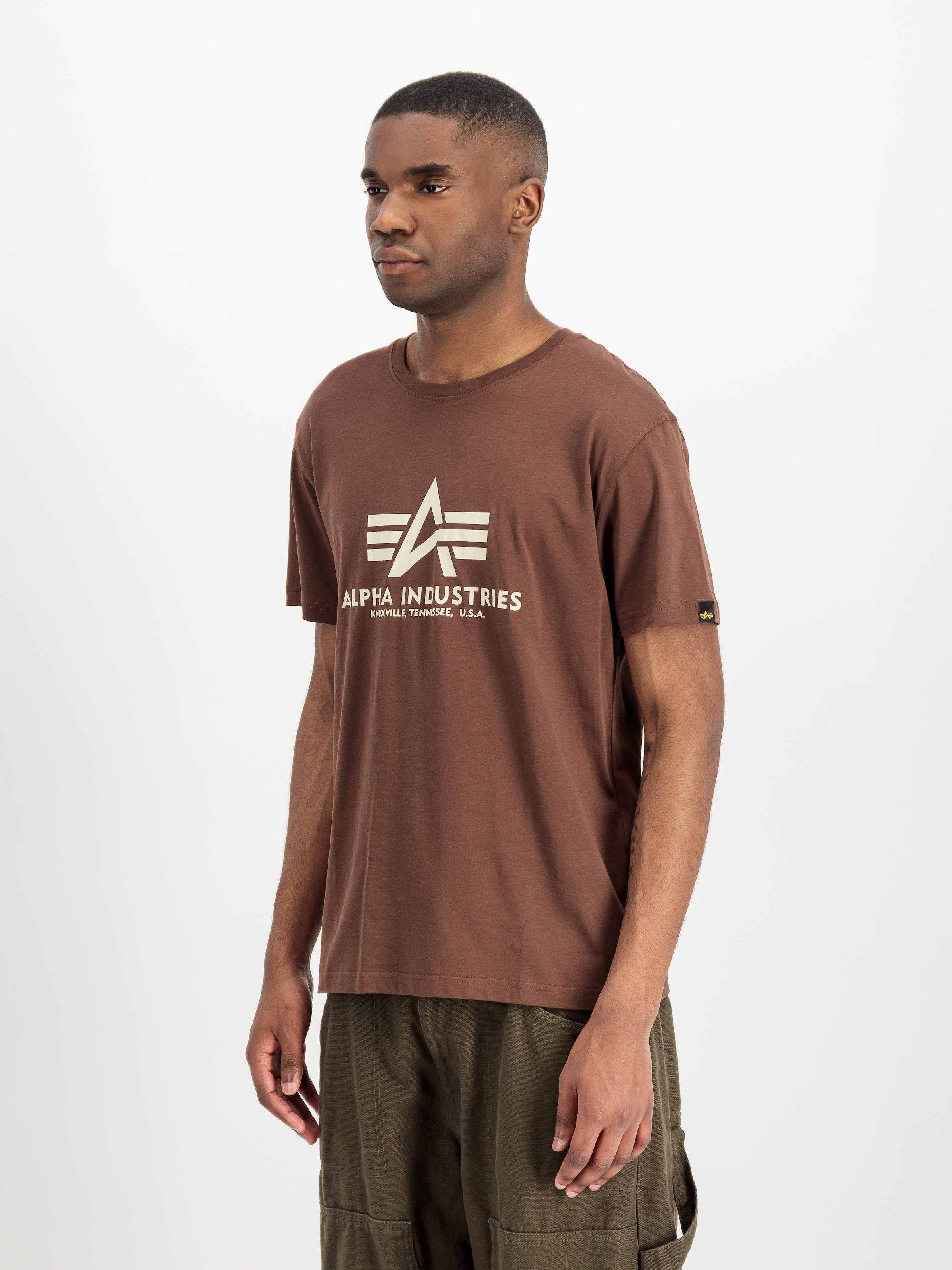 Alpha Industries T-Shirt "Basic T-Shirt" Baumwolle, regular fit
