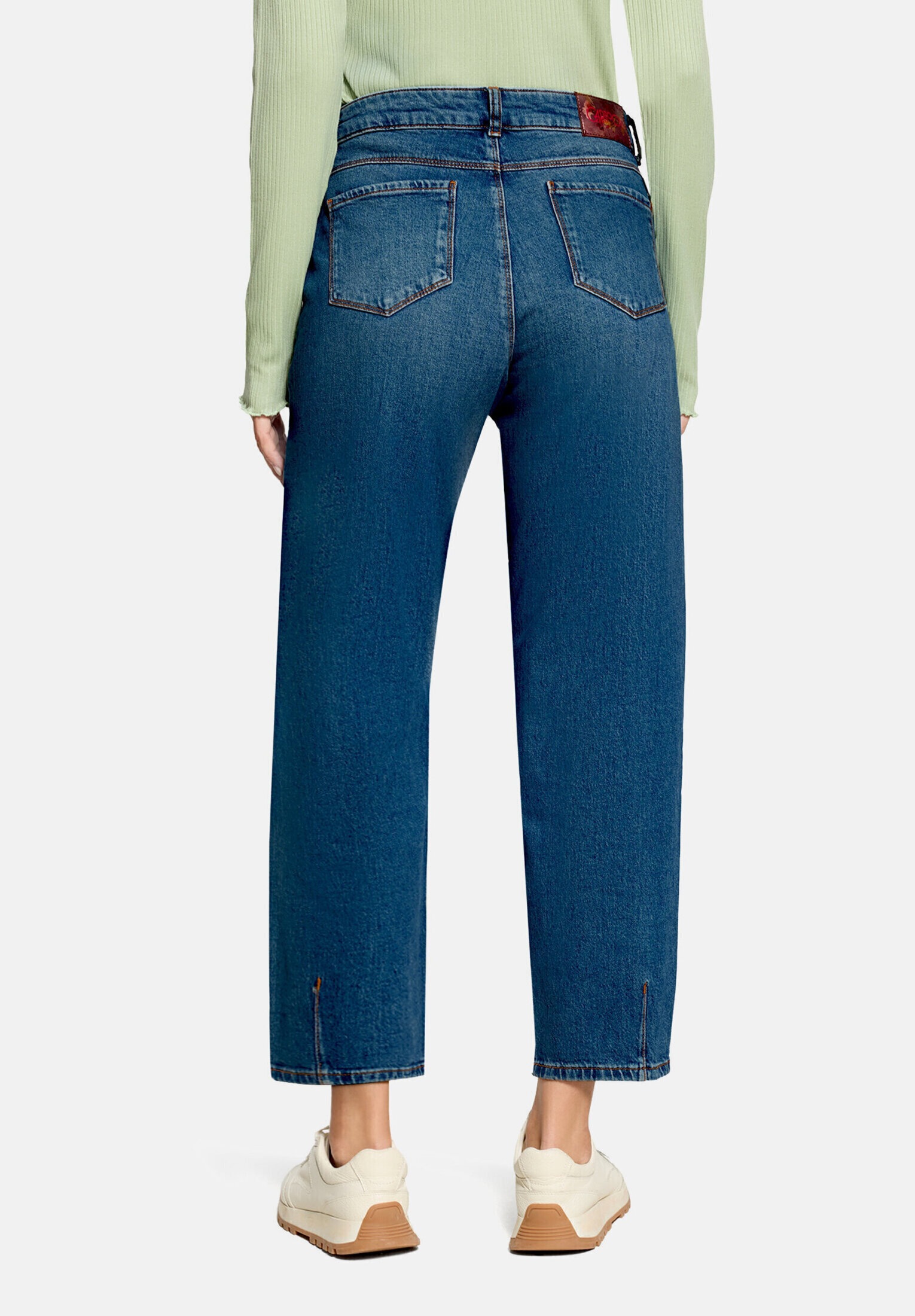 Cartoon Ankle-Jeans »Damen mit Waschung«