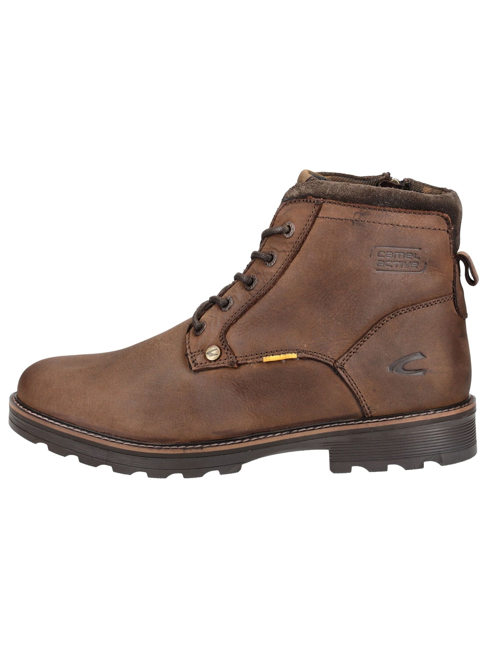 camel active Schnürstiefelette "camel active Stiefelette Leder" günstig online kaufen