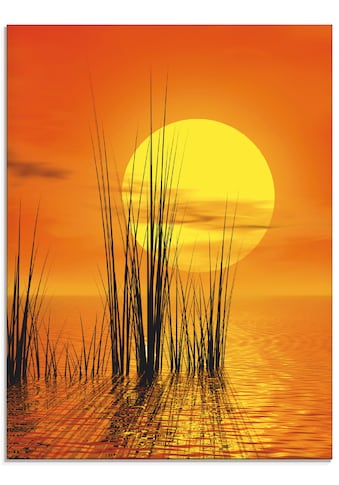 Artland Stiklinis paveikslas »Sonnenuntergang ...