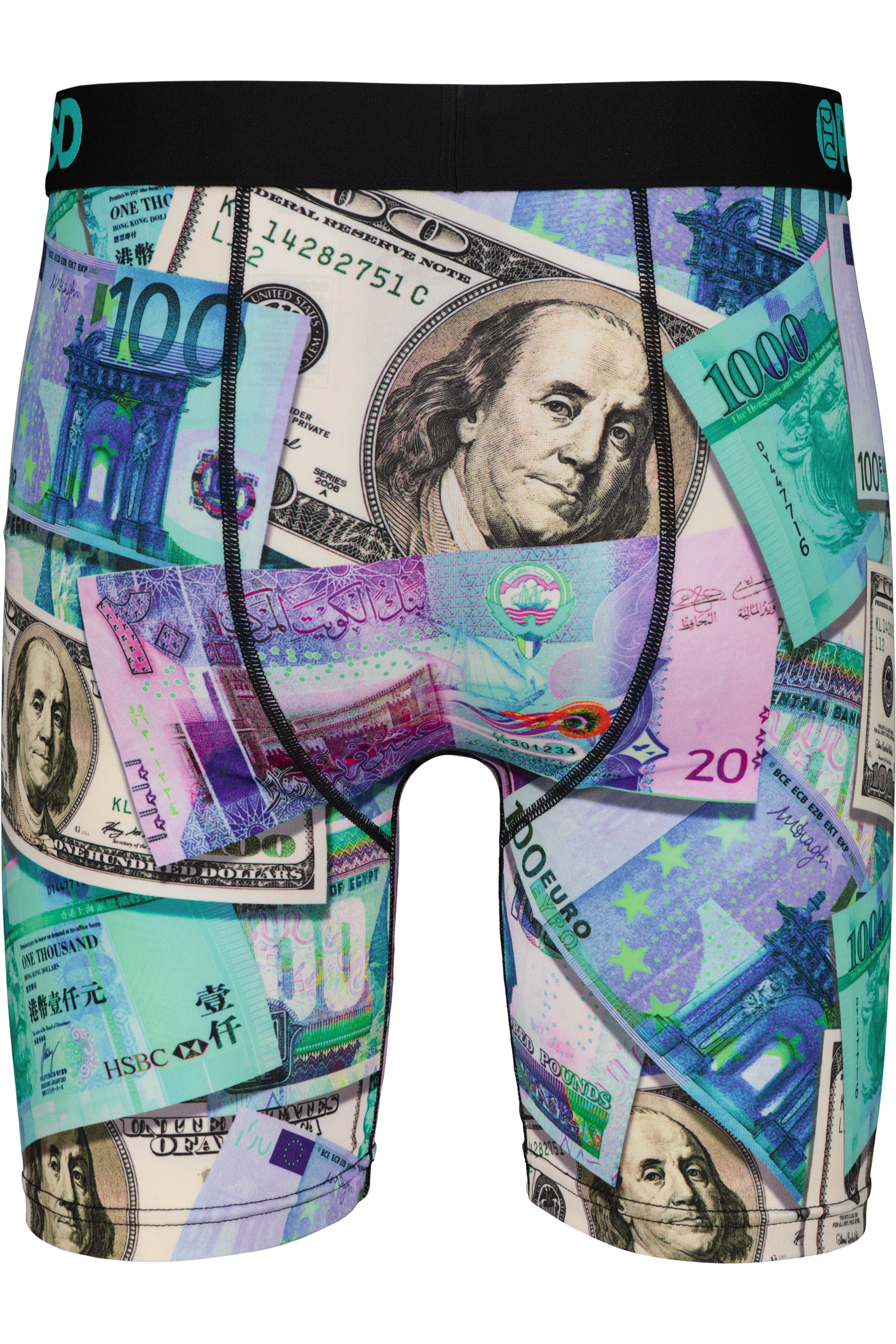 PSD Boxershorts »3 PACK - WORLD CURRENCY Herren«