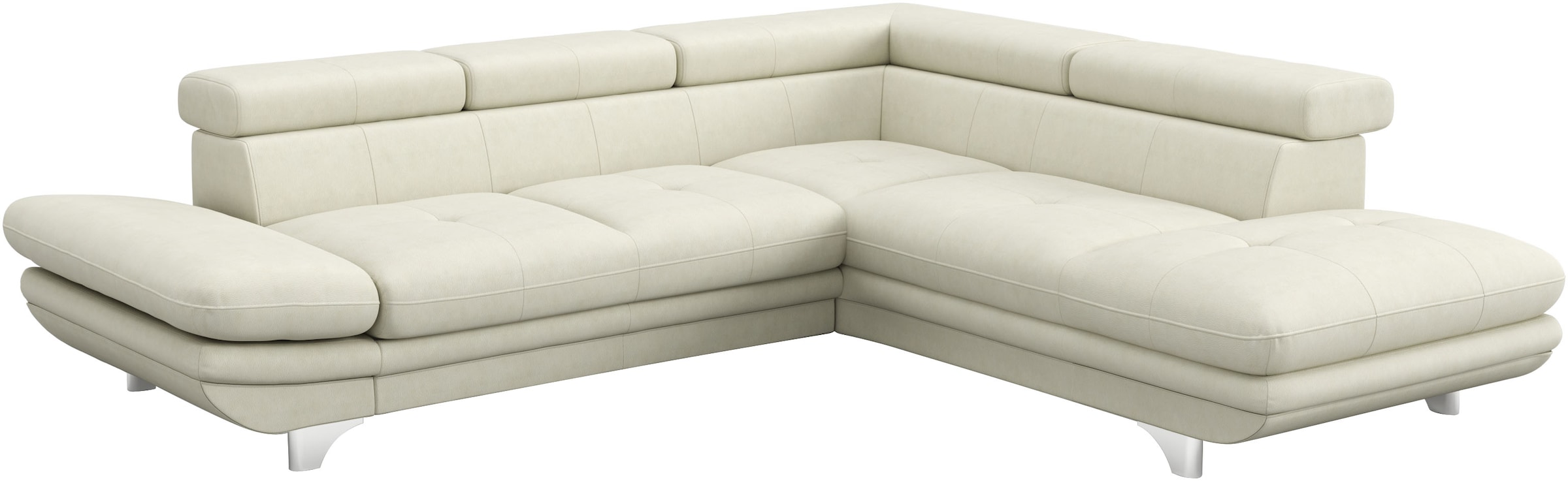 COTTA Ecksofa "Enterprise L-Form", mit Arm- & Kopfteilverstellung, wahlweis günstig online kaufen