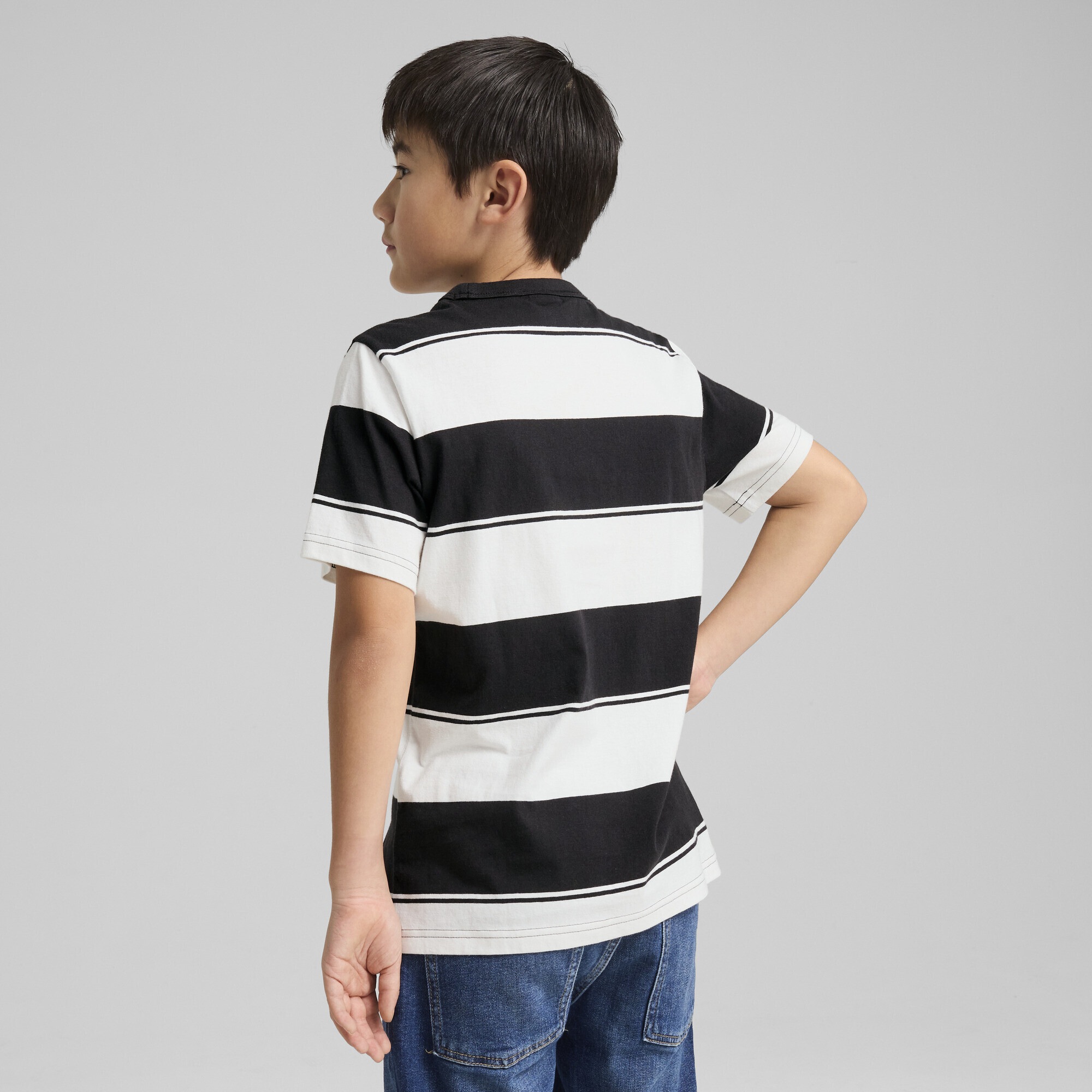 PUMA T-Shirt »PUMA Class Gestreiftes T-Shirt Jungen«