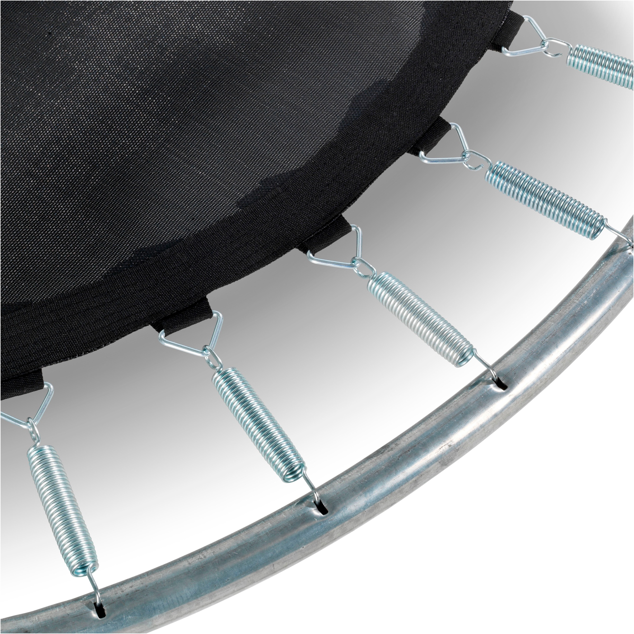 EXIT Gartentrampolin »Silhouette, schwarz«, mit Sicherheitsnetz