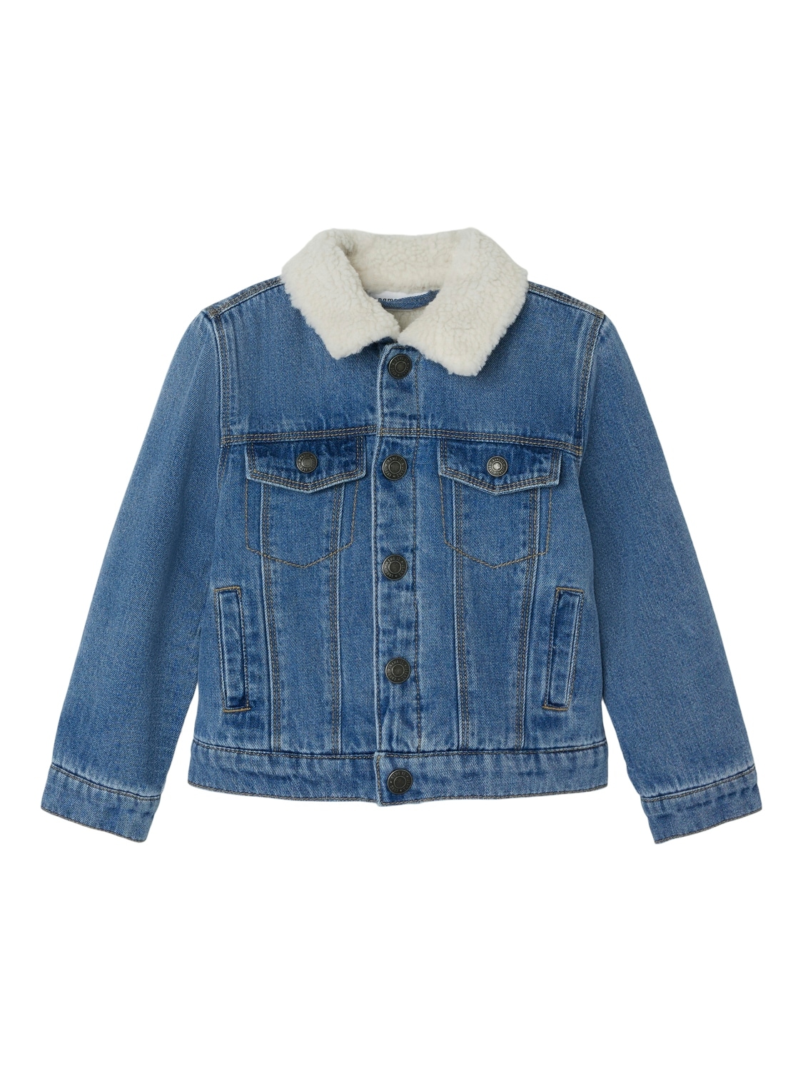 Jeansjacke »NMMJACK TEDDY DNM JACKET 1101-OV N«