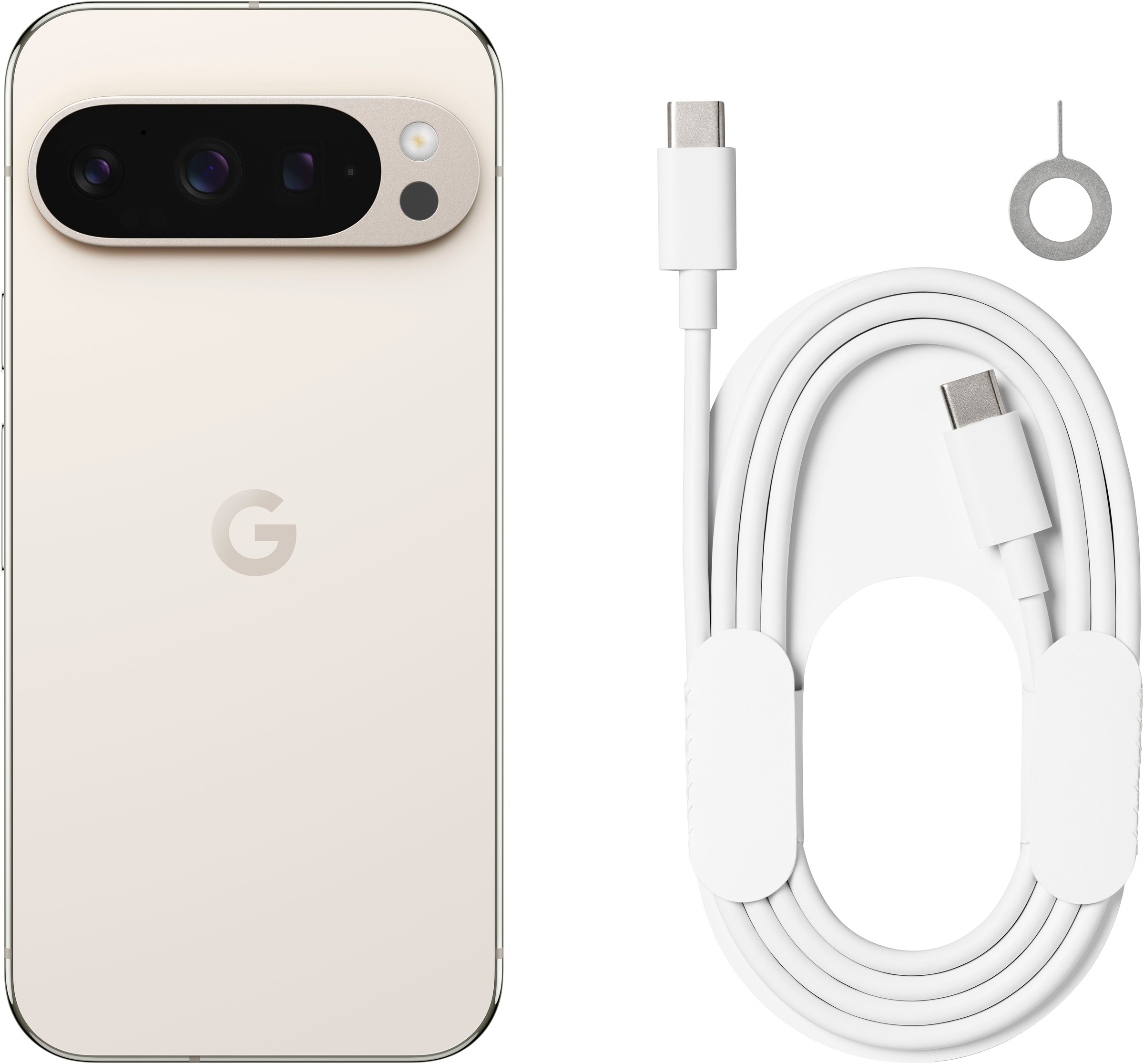 Google Smartphone »Pixel 9 Pro, 128 GB«, porcelain