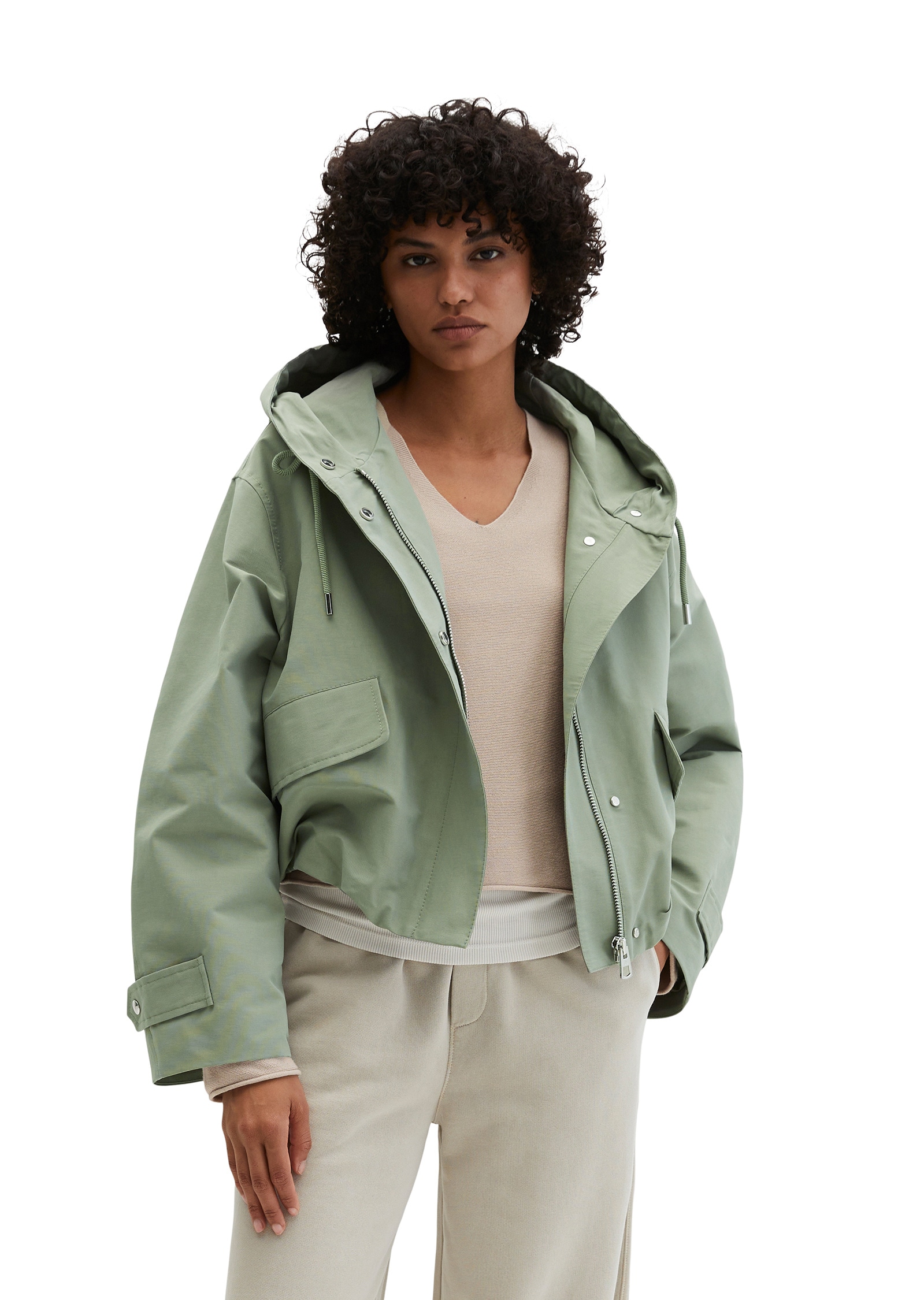 Marc O'Polo Outdoorjacke »aus Cotton-Nylon-Mix«
