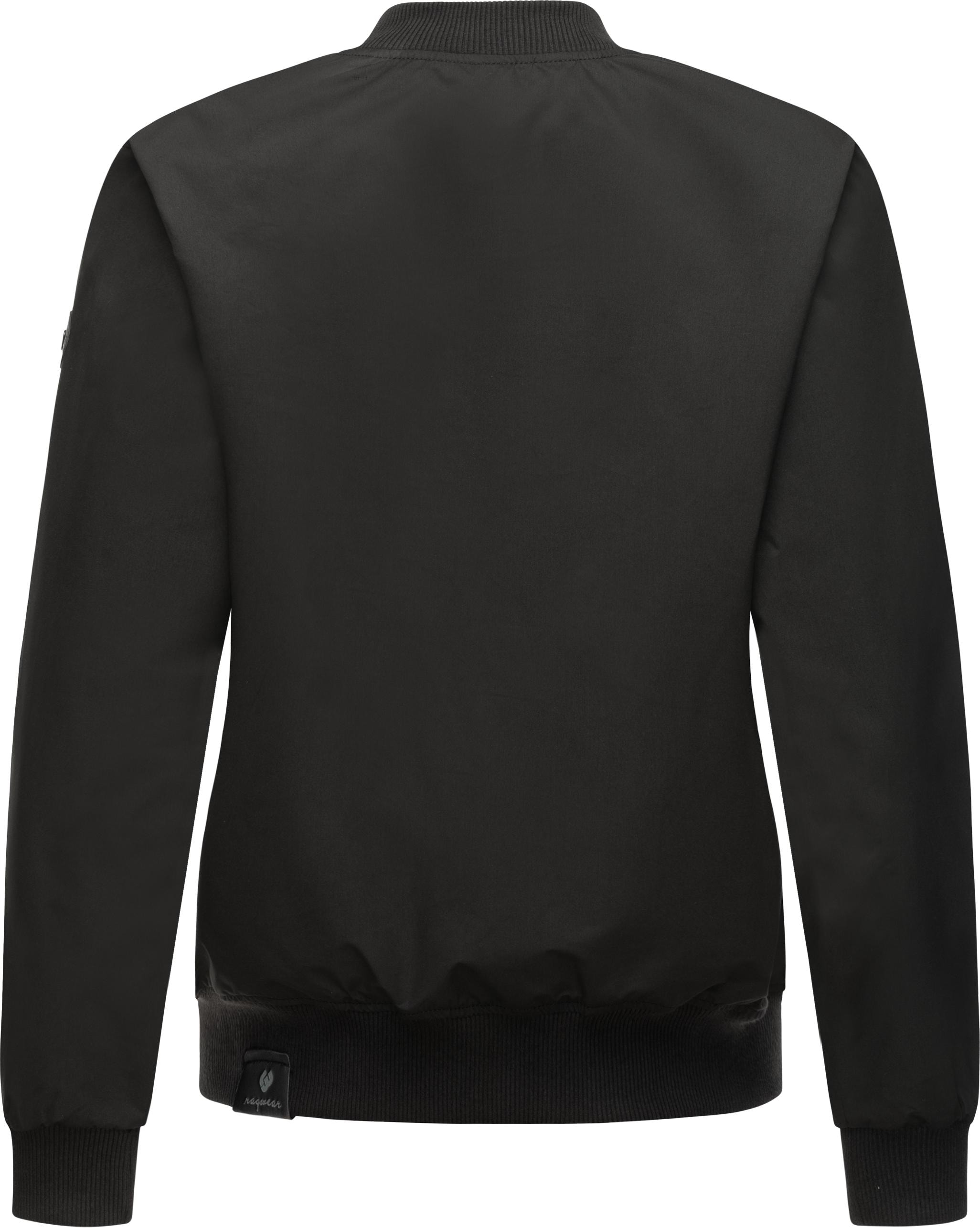 Ragwear Wendejacke »Joom«, ohne Kapuze, modische 2-in-1-Jacke mit Alloverprint und unifarbener Seite
