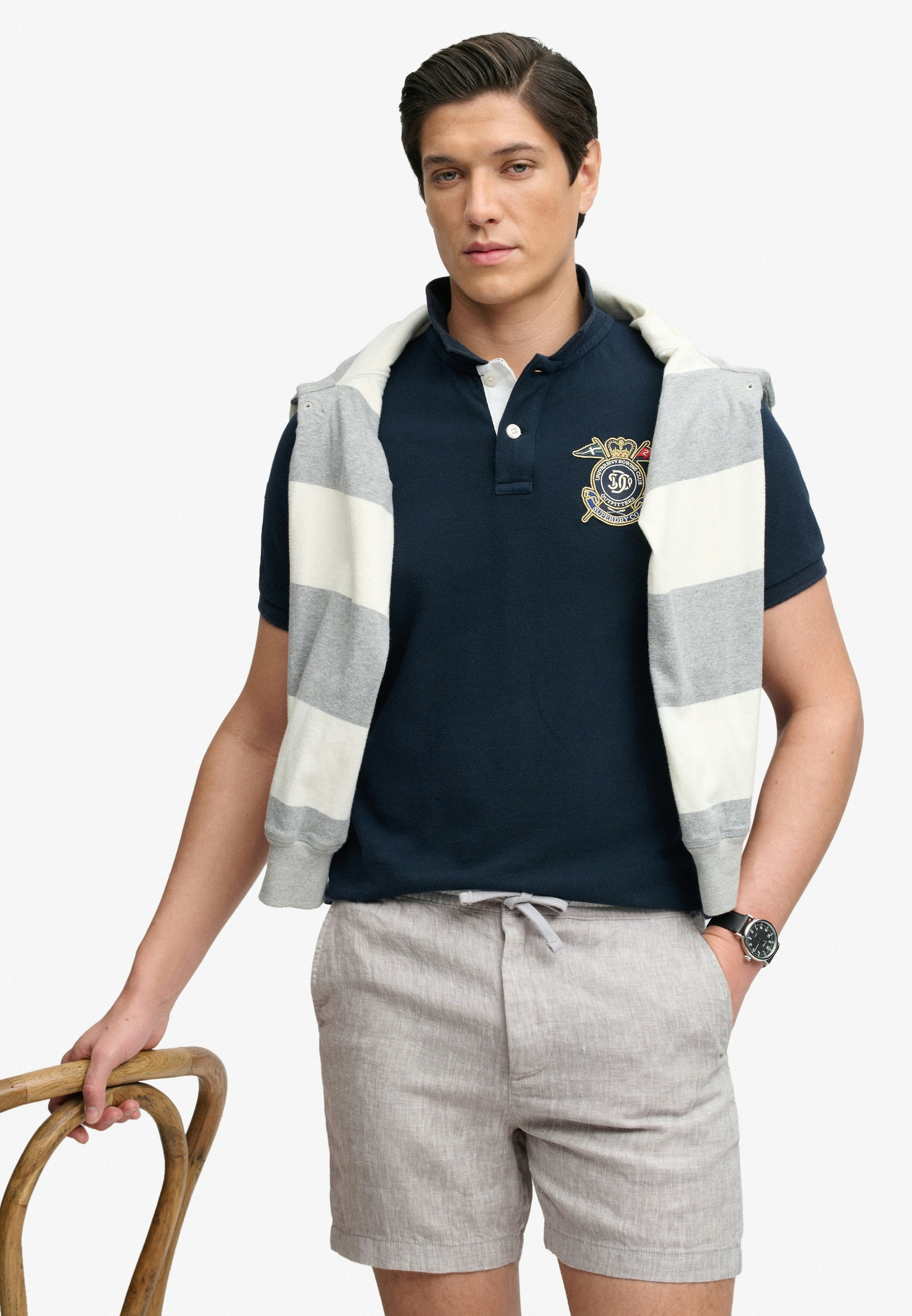 Superdry Shorts »MERCHANT LINEN SHORT«