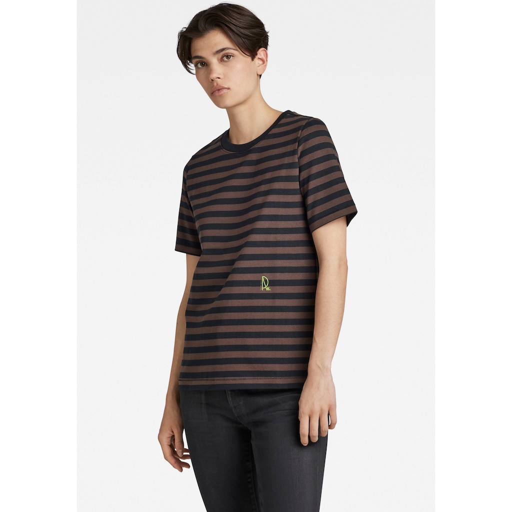 G-Star RAW T-Shirt »Small RAW gr stripe r t«