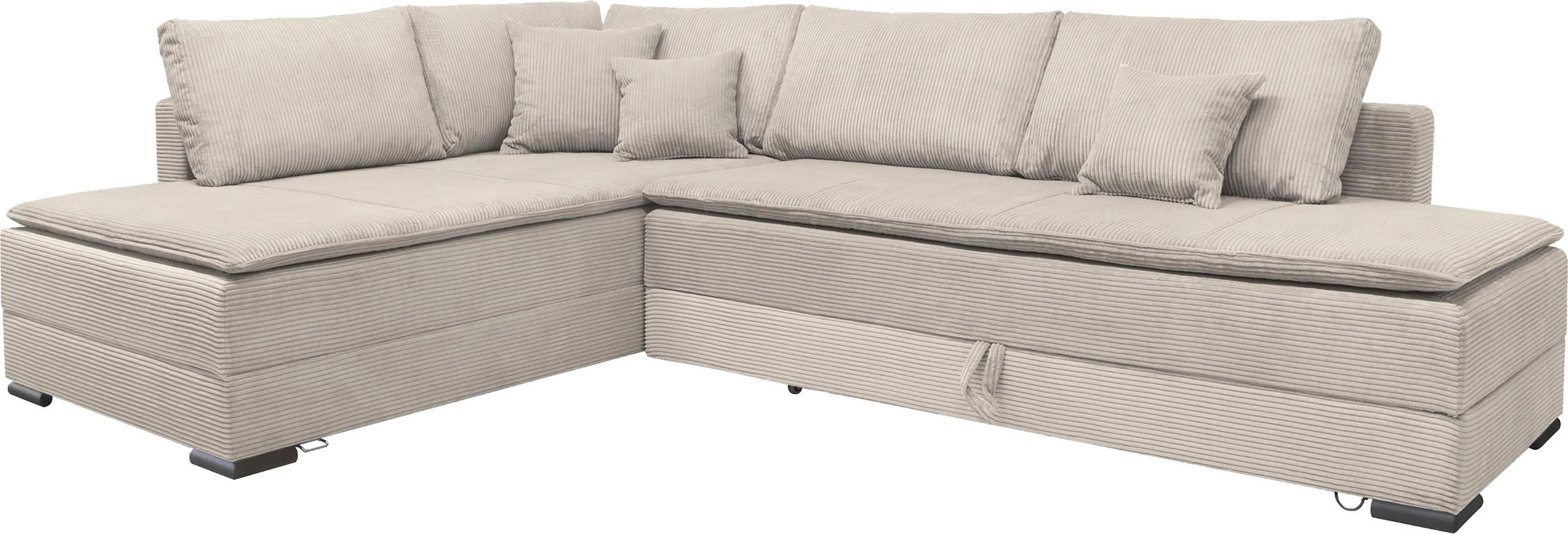 OTTO home Ecksofa "Night & Day L-Form mit Dauer-Schlaffunktion, Cord-Bezug" günstig online kaufen