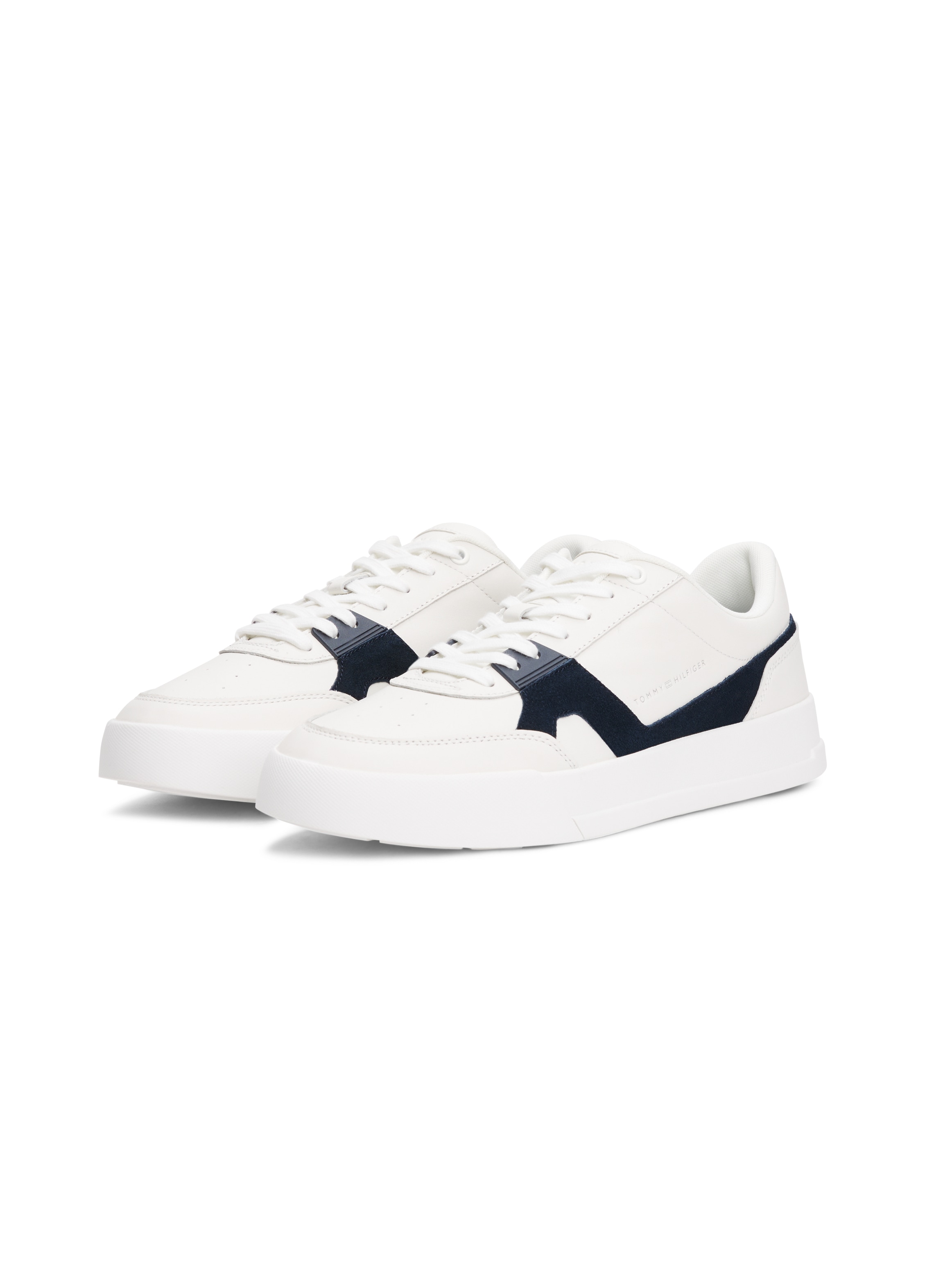 Tommy Hilfiger Sneaker "TH COURT CRAFT LTH", Freizeitschuh, Halbschuh, Schn günstig online kaufen