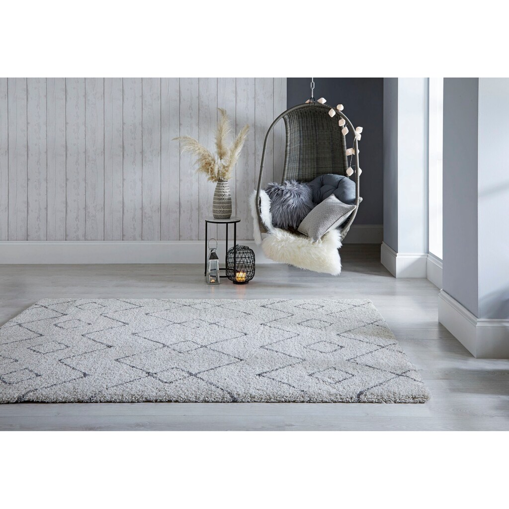 FLAIR RUGS Hochflor-Teppich »Imari«, rechteckig