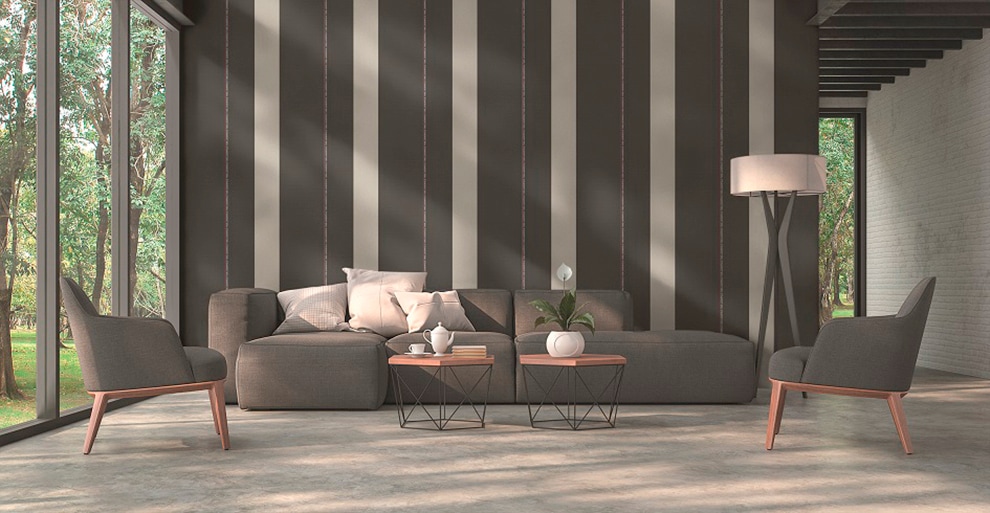 Architects Paper Vliestapete »Ribbon«, Streifen-gestreift-mehrfarbig, Streifentapete Tapete Designer Tapeten Wohnzimmer Schlafzimmer Küche