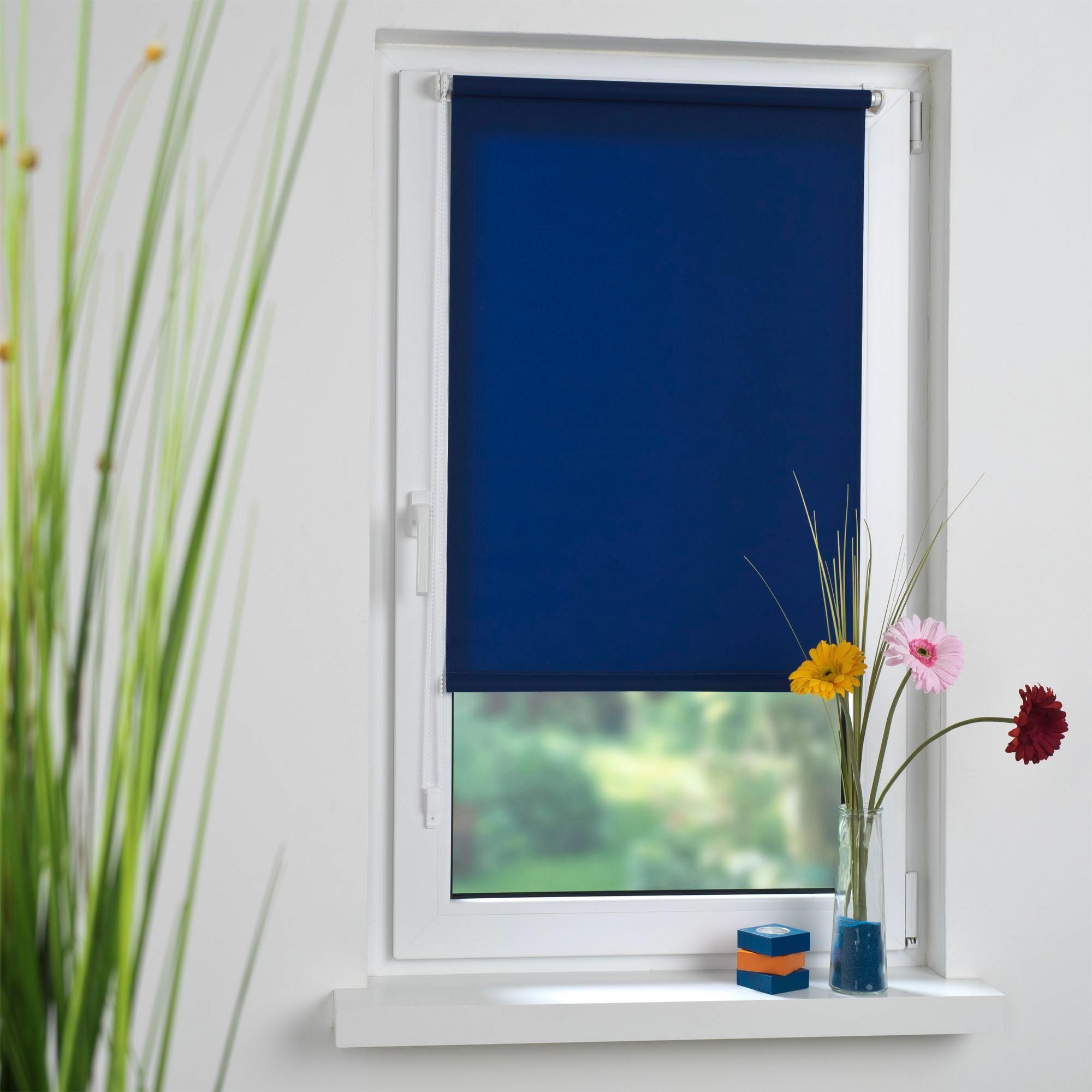 Liedeco Seitenzugrollo "Klemmfix" Lichtschutz ohne Bohren inkl. Klemmträger