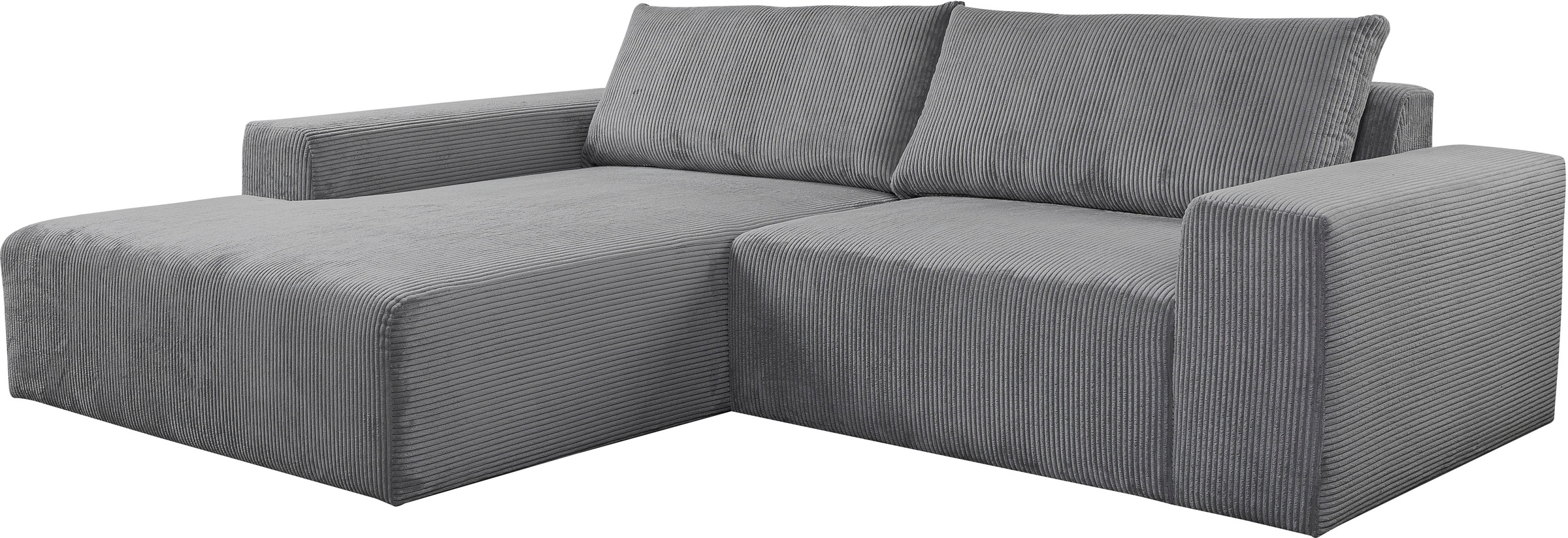 WERK2 Ecksofa »Rio, elegant und bequem, Breite 262cm, L-Form«, Puristisches Design mit maximalem Komfort