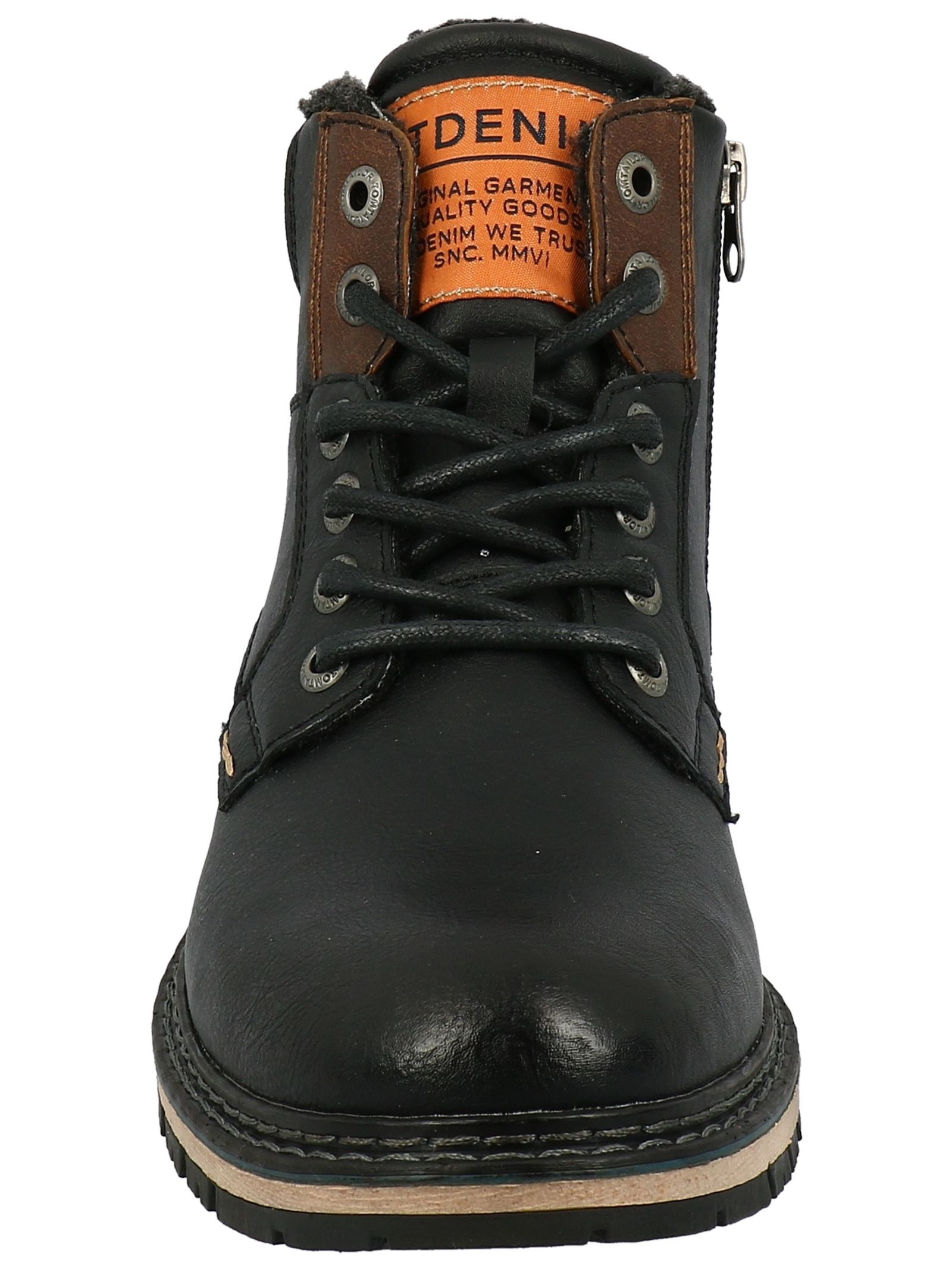 TOM TAILOR Schnürstiefelette »Tom Tailor Stiefelette Lederimitat/Textil«