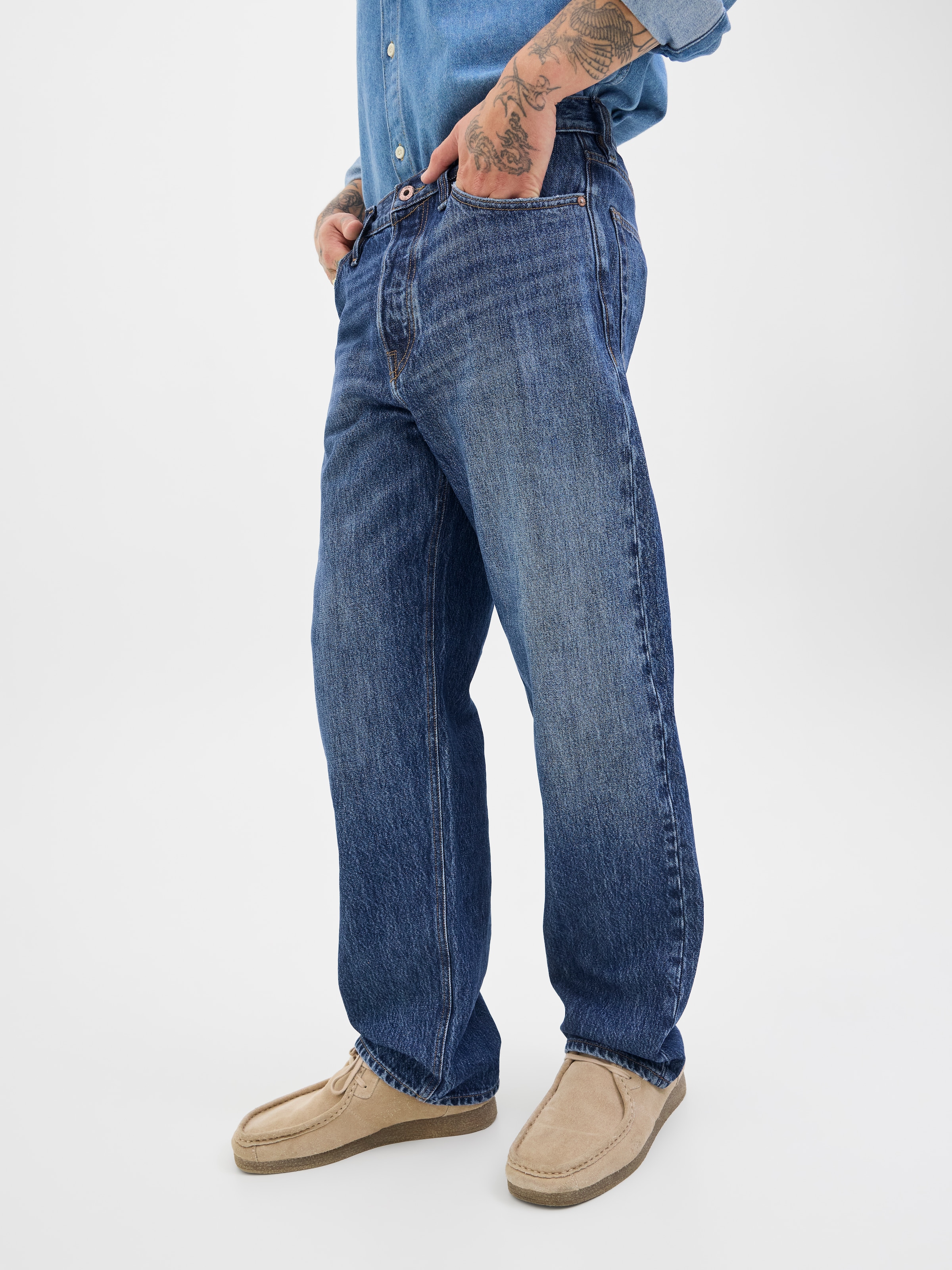 Jack & Jones Relax-fit-Jeans "JJIEDDIE JJCOOPER AM 468 NOOS" günstig online kaufen